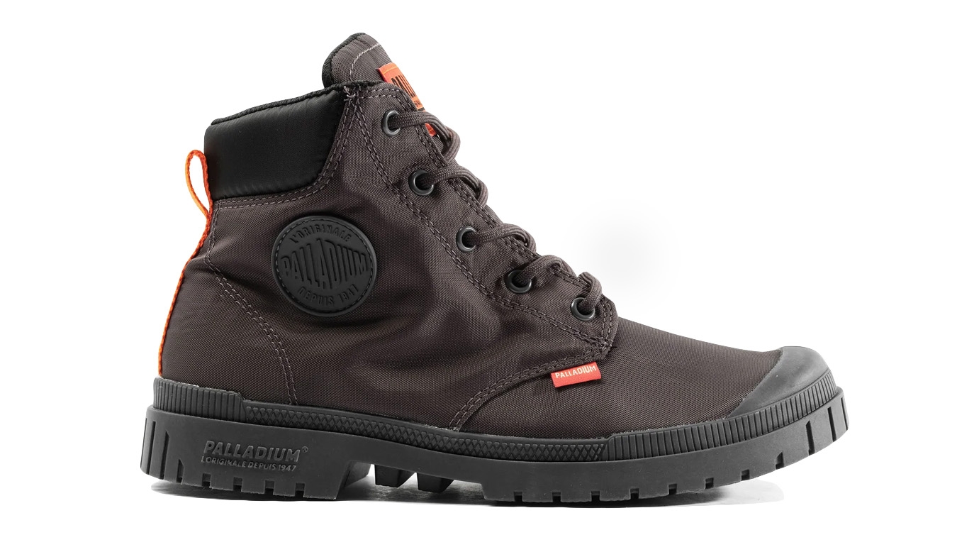 Palladium Pampa SP20 Cuff Waterproof - Pánské - Tenisky Palladium - Hnědé - 76835-021-M - Velikost: 39