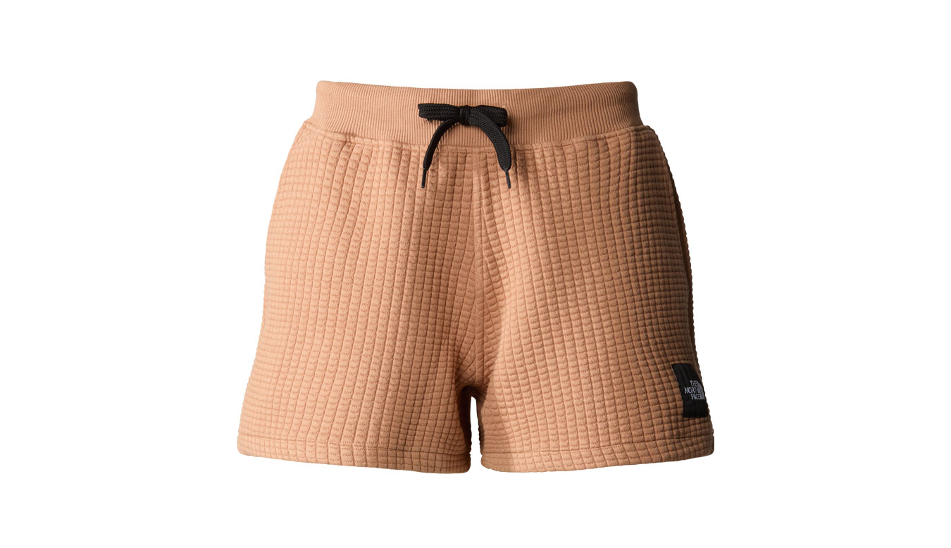 The North Face W Mhysa Quilted Shorts - Dámské - Kalhoty The North Face - Hnědé - NF0A7R25N15 - Velikost: S