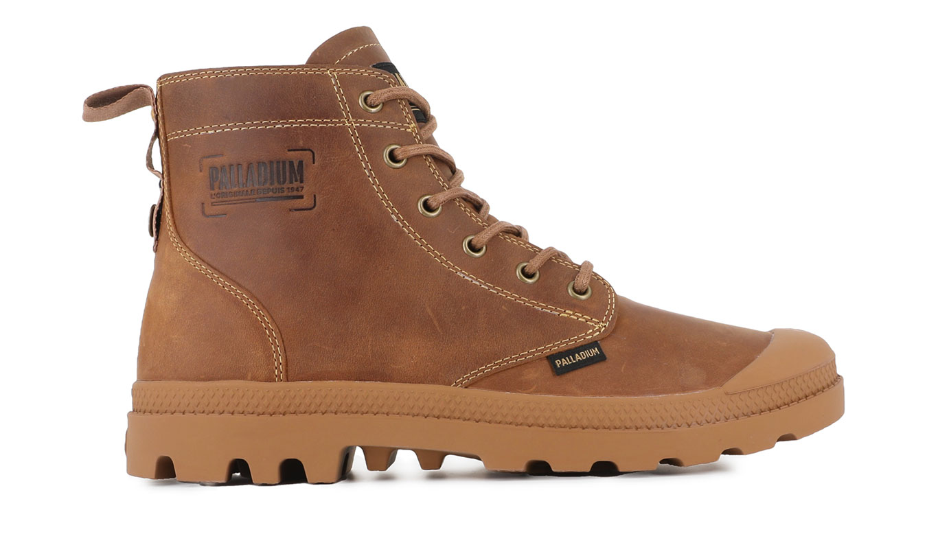 Palladium Pampa Zip LTH Legacy 6 - Unisex - Tenisky Palladium - Hnědé - 79502-257-M - Velikost: 44.5