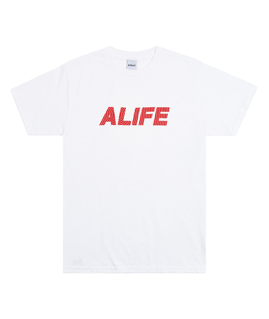 Levně Alife Sonar Tee White - Pánské - Triko Alife - Bílé - ALIFW20_68
