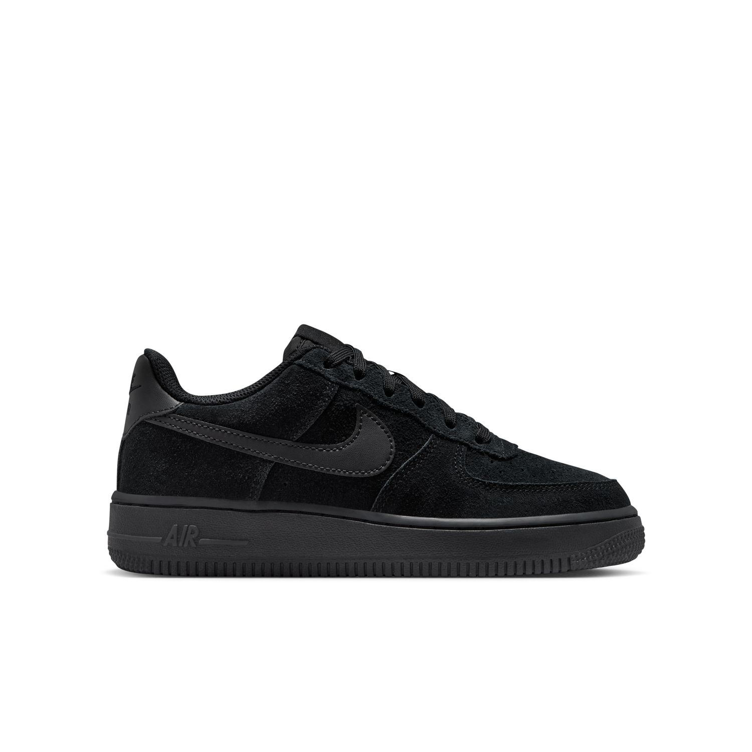 Nike Air Force 1 LV8 3 "Trible Black" (GS) - Dětské - Tenisky Nike - Černé - BQ5485-004 - Velikost: 38