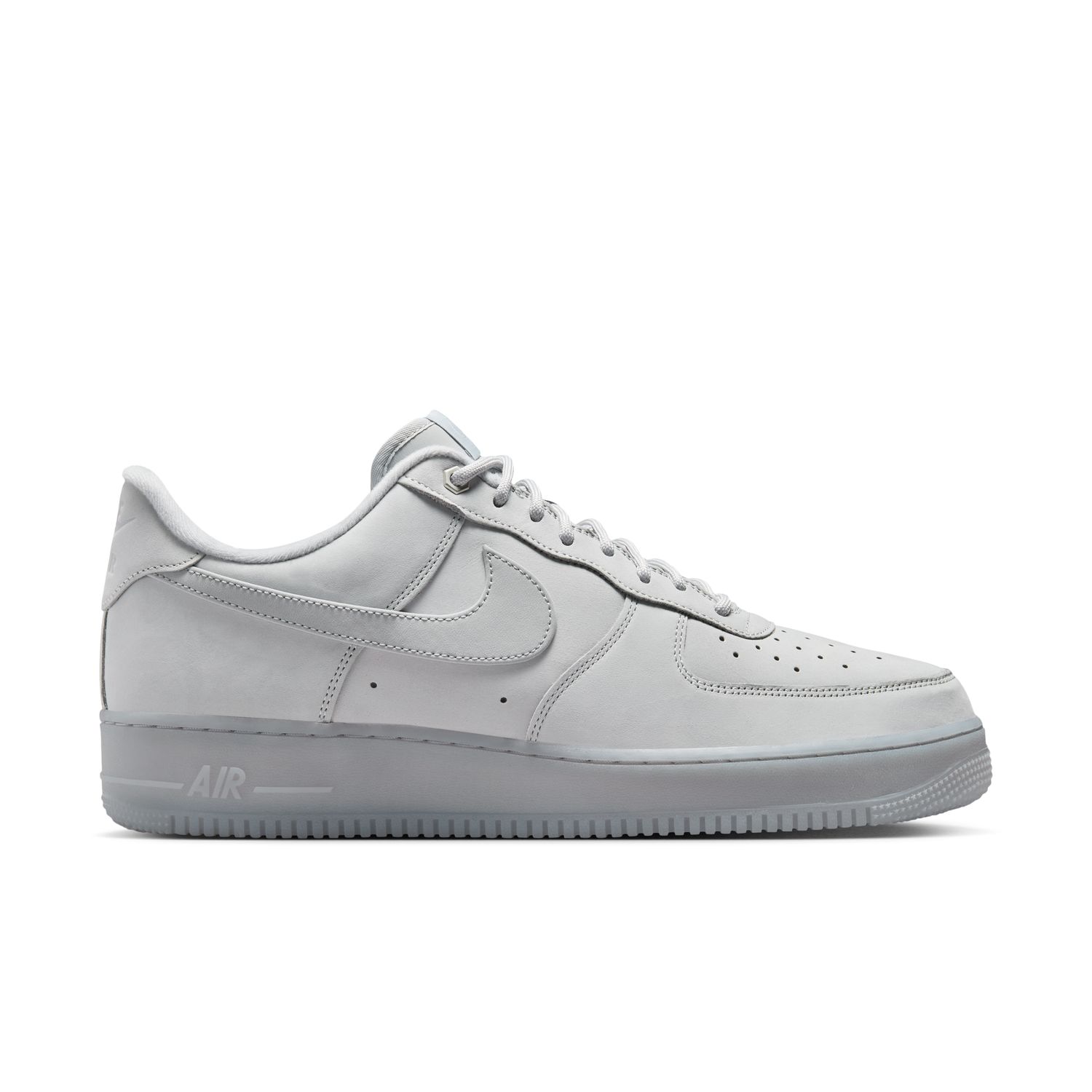 Nike Air Force 1 '07 WB "Wolf Grey Nubuck" - Pánské - Tenisky Nike - Šedé - CJ9179-002 - Velikost: 45.5