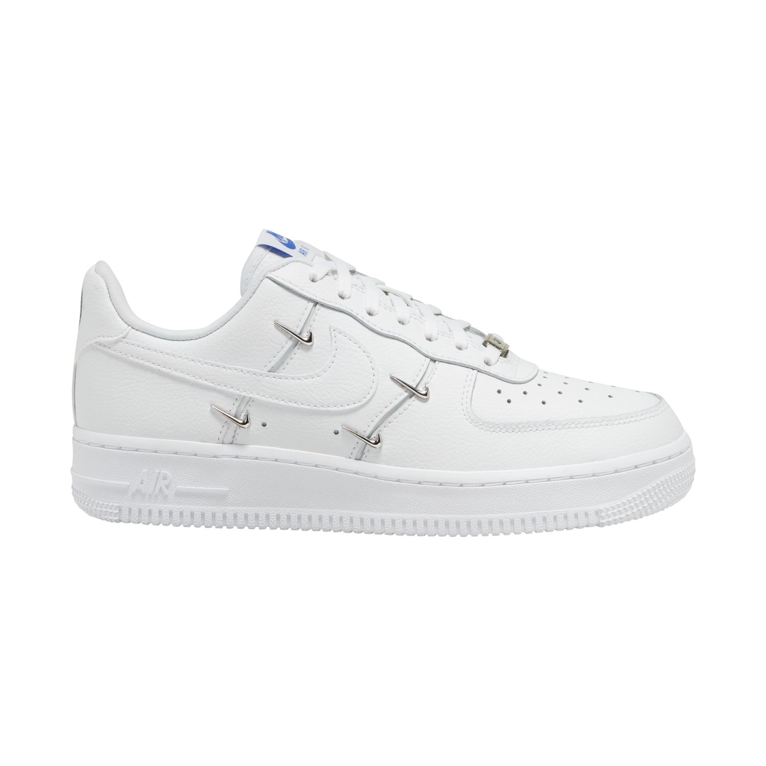 Levně Nike Air Force 1 '07 LX "White Hyper Royal" Wmns - Dámské - Tenisky Nike - Bílé - CT1990-100