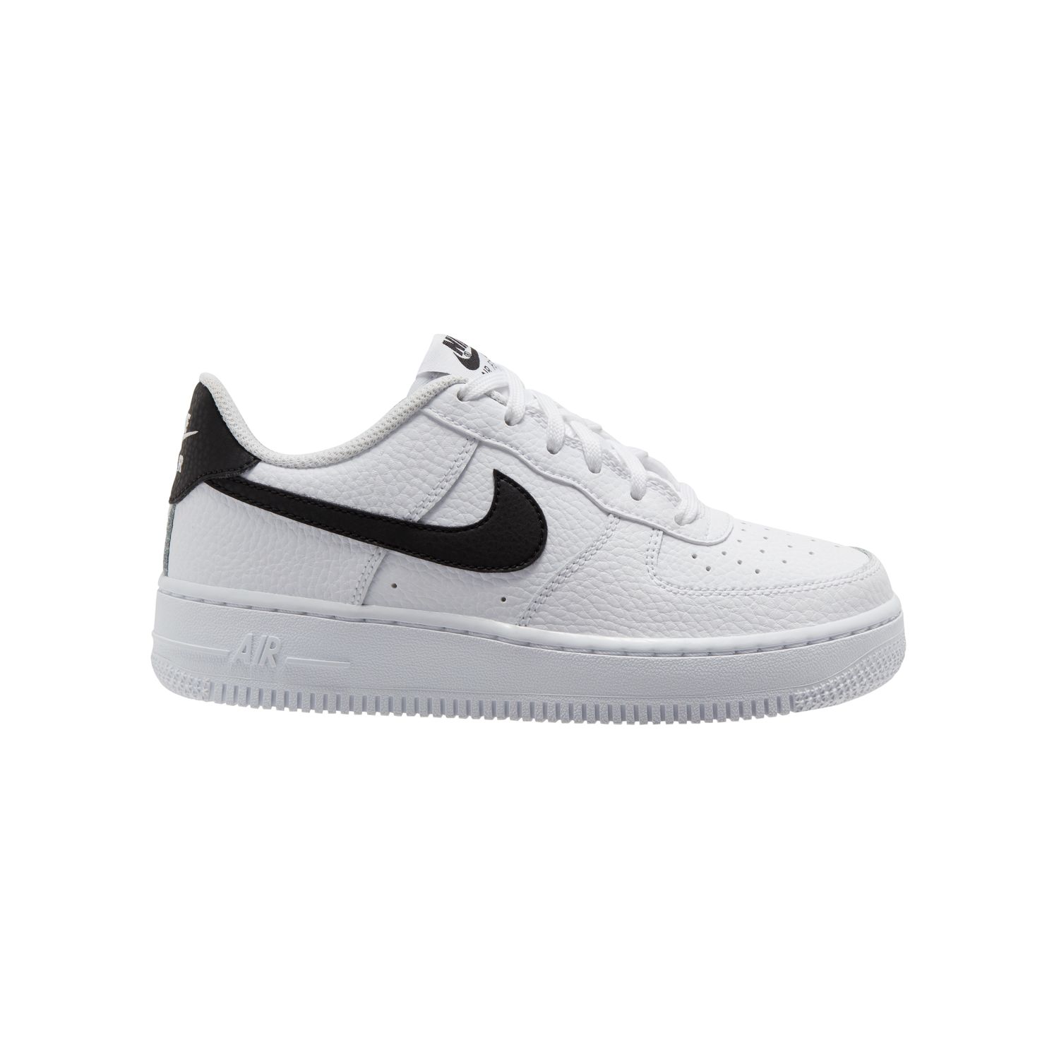 Nike Air Force 1 "White Black" (GS) - Dětské - Tenisky Nike - Bílé - CT3839-100 - Velikost: 38