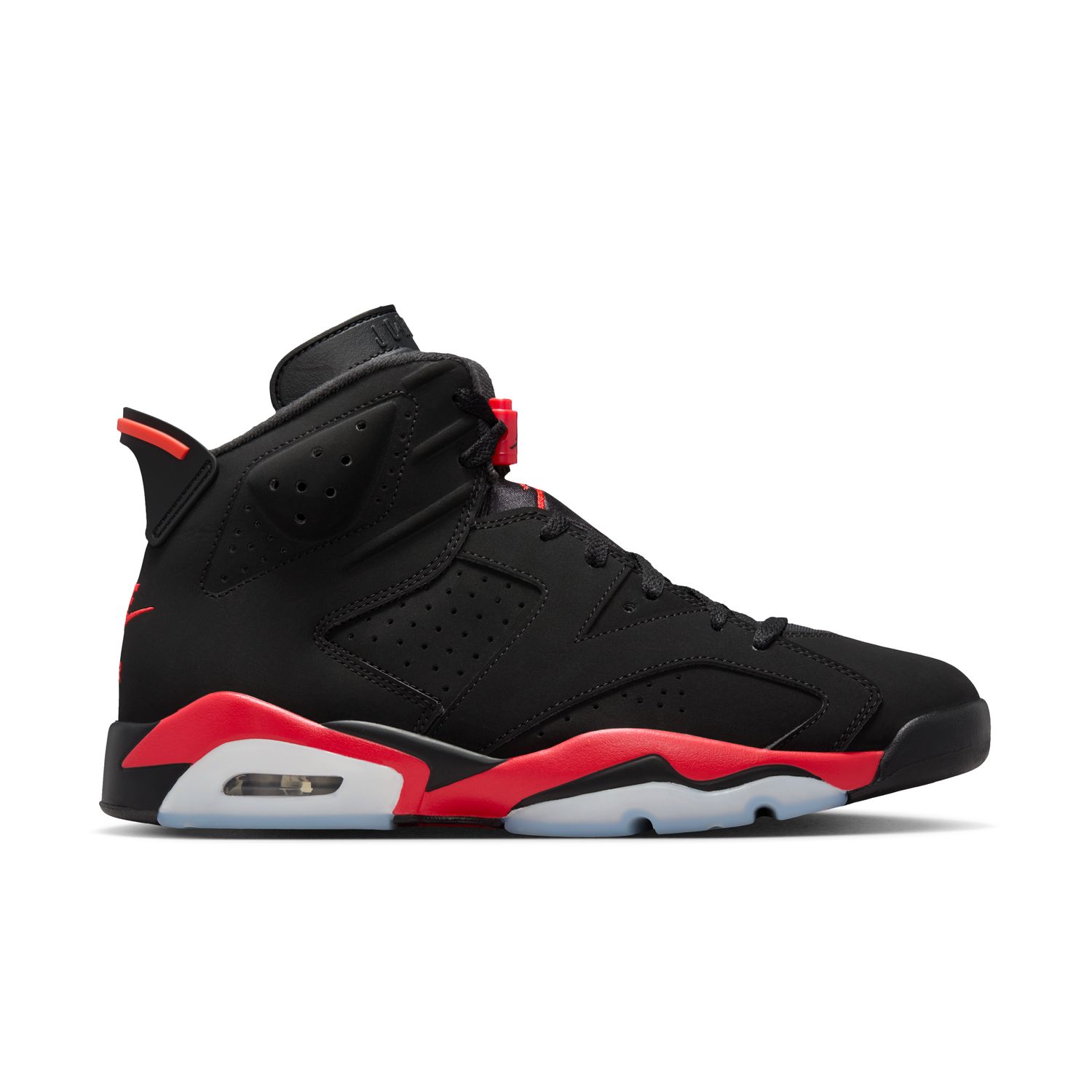 Air Jordan 6 Retro "Infrared Salesman" - PáNské - Tenisky Jordan - ČErné - CT8529-001 - Velikost: 44-image