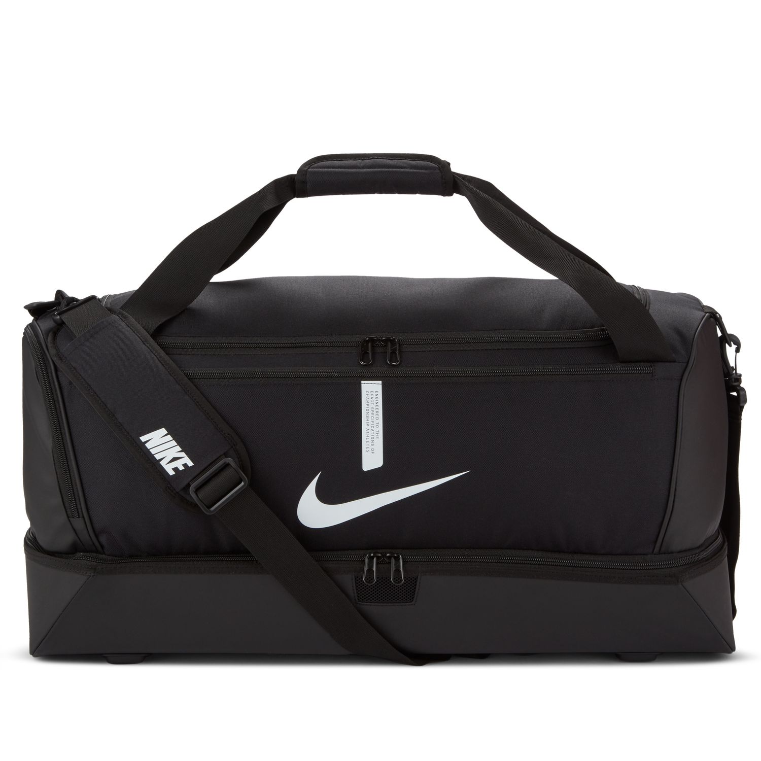 Nike Academy Team Soccer Hardcase Duffel Bag  Black - Unisex - Batoh Nike - Černé - CU8087-010 - Velikost: UNI