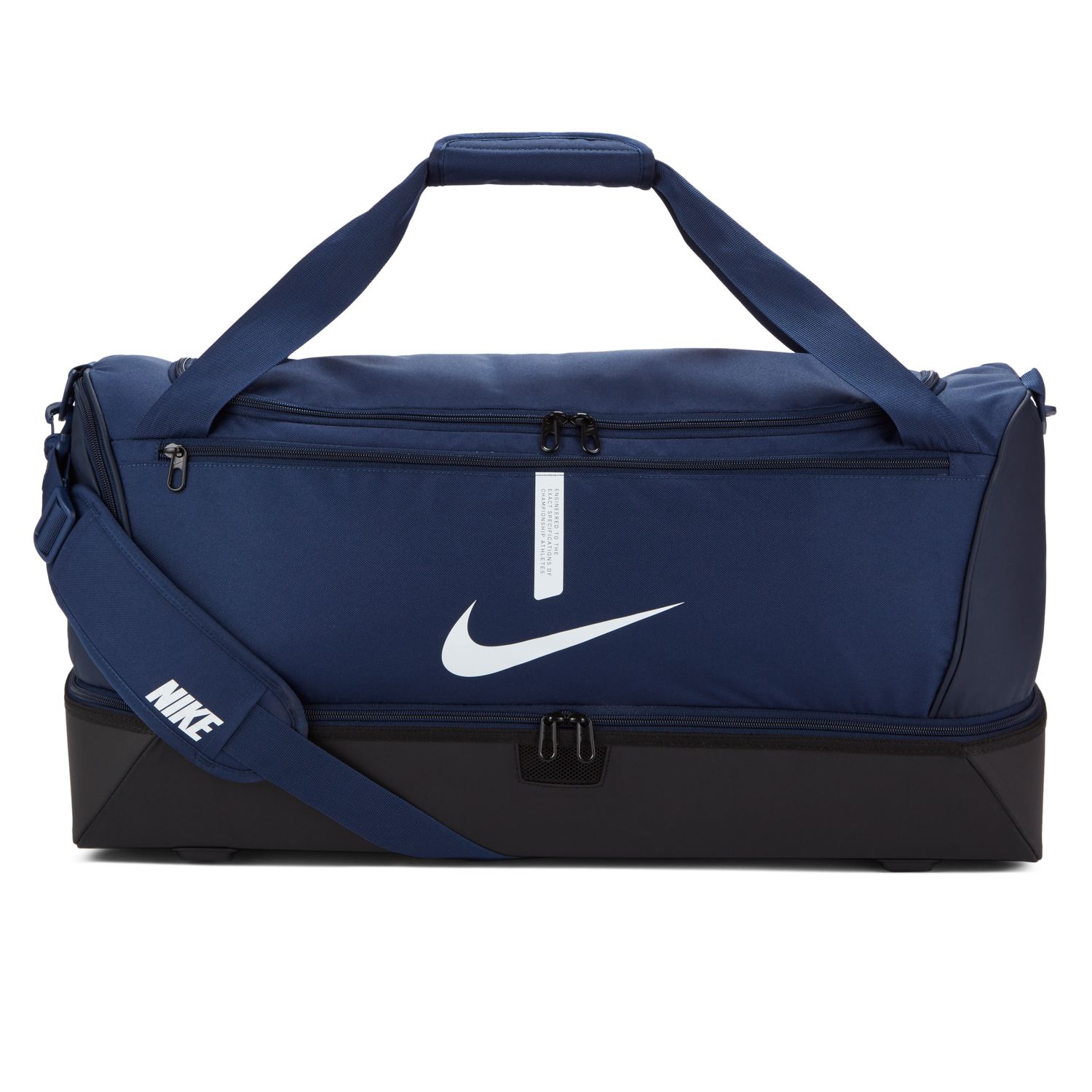 Nike Academy Team Soccer Hardcase Duffel Bag  Midnight Navy - Unisex - Batoh Nike - Modré - CU8087-410 - Velikost: UNI