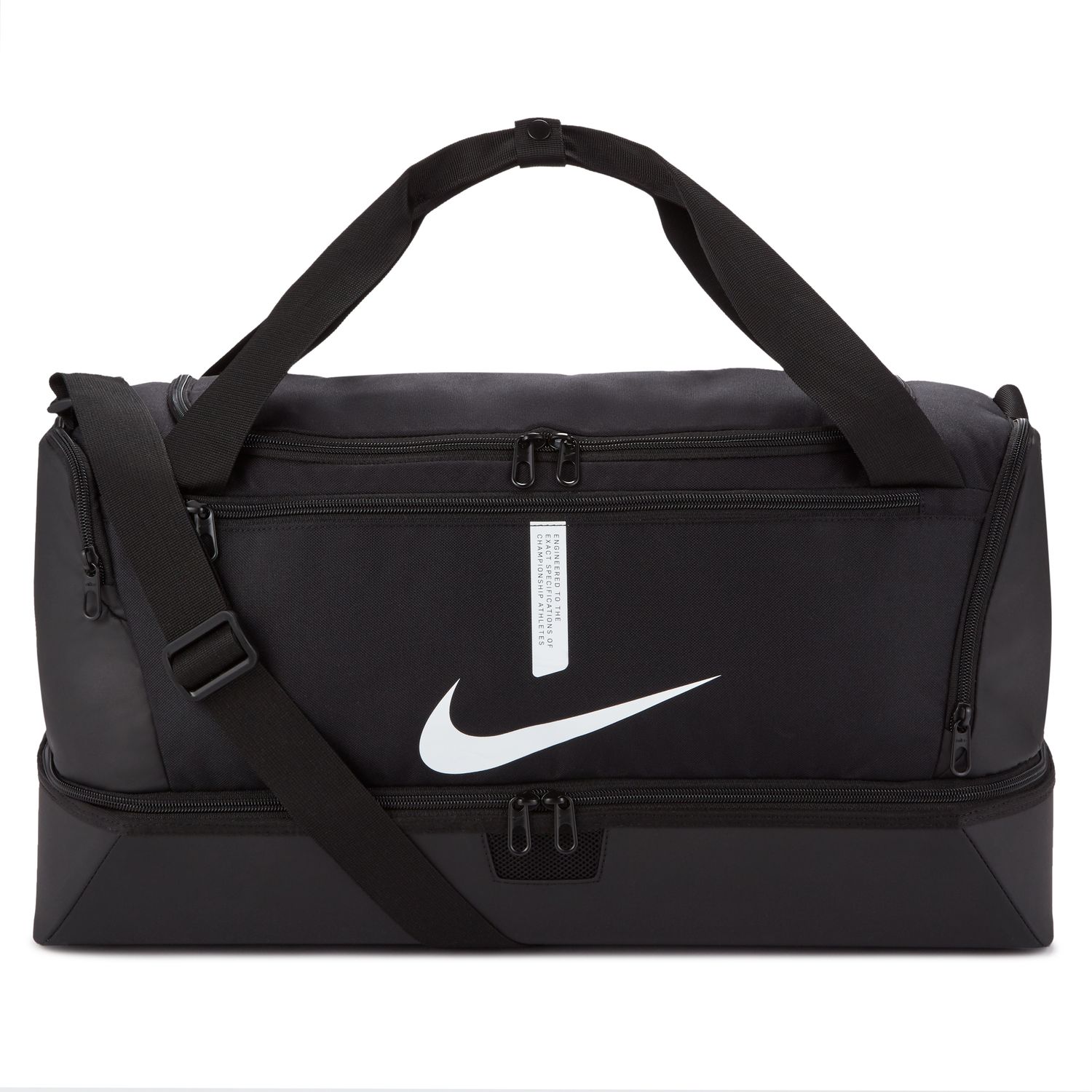 Nike Academy Team Hardcase Duffel Bag  Black - Unisex - Batoh Nike - Černé - CU8096-010 - Velikost: UNI