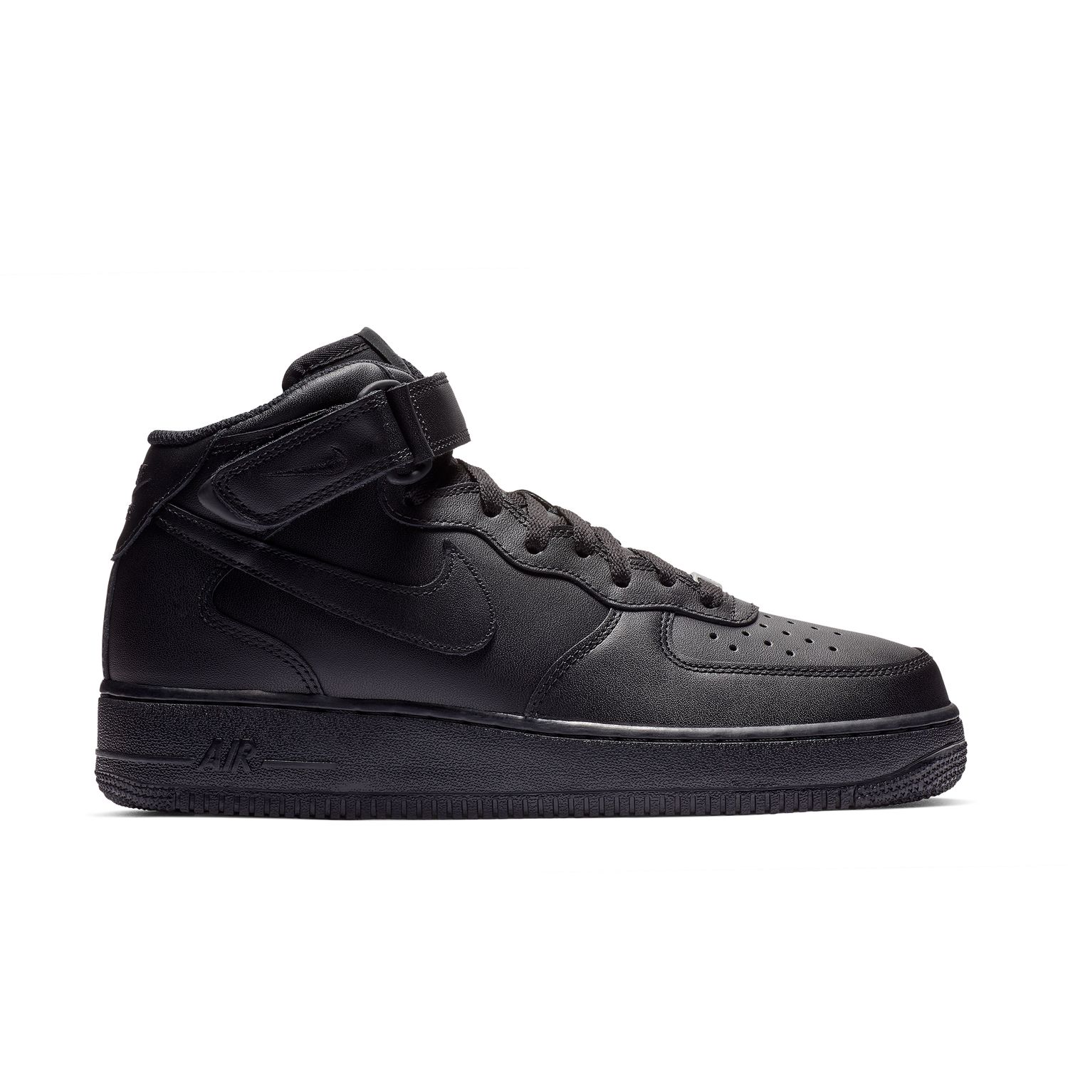Nike Air Force 1 Mid '07 "Triple Black" - Pánské - Tenisky Nike - Černé - CW2289-001 - Velikost: 44.5