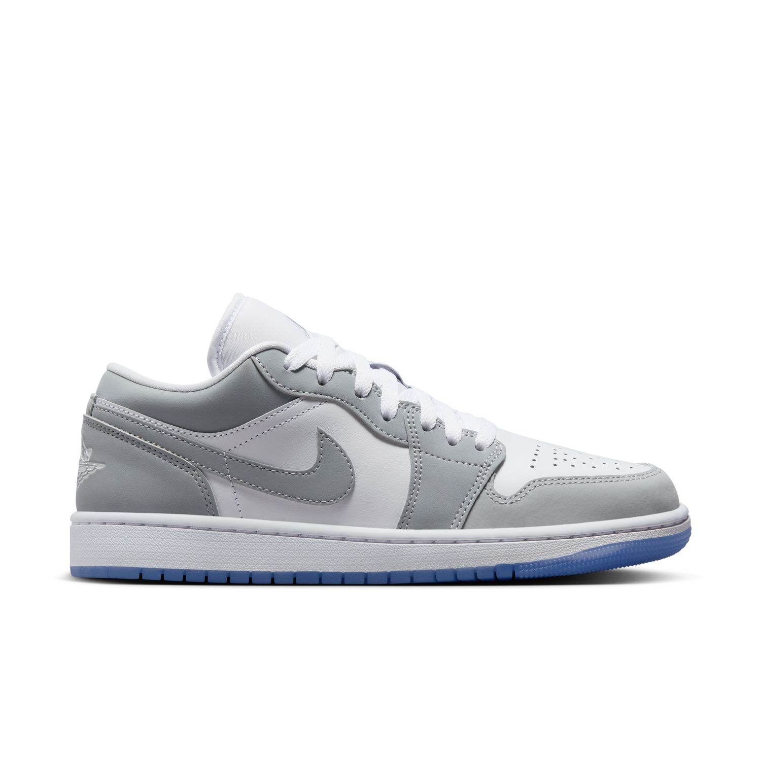 Levně Air Jordan 1 Low "Wolf Grey" Wmns - Dámské - Tenisky Jordan - Bílé - DC0774-105