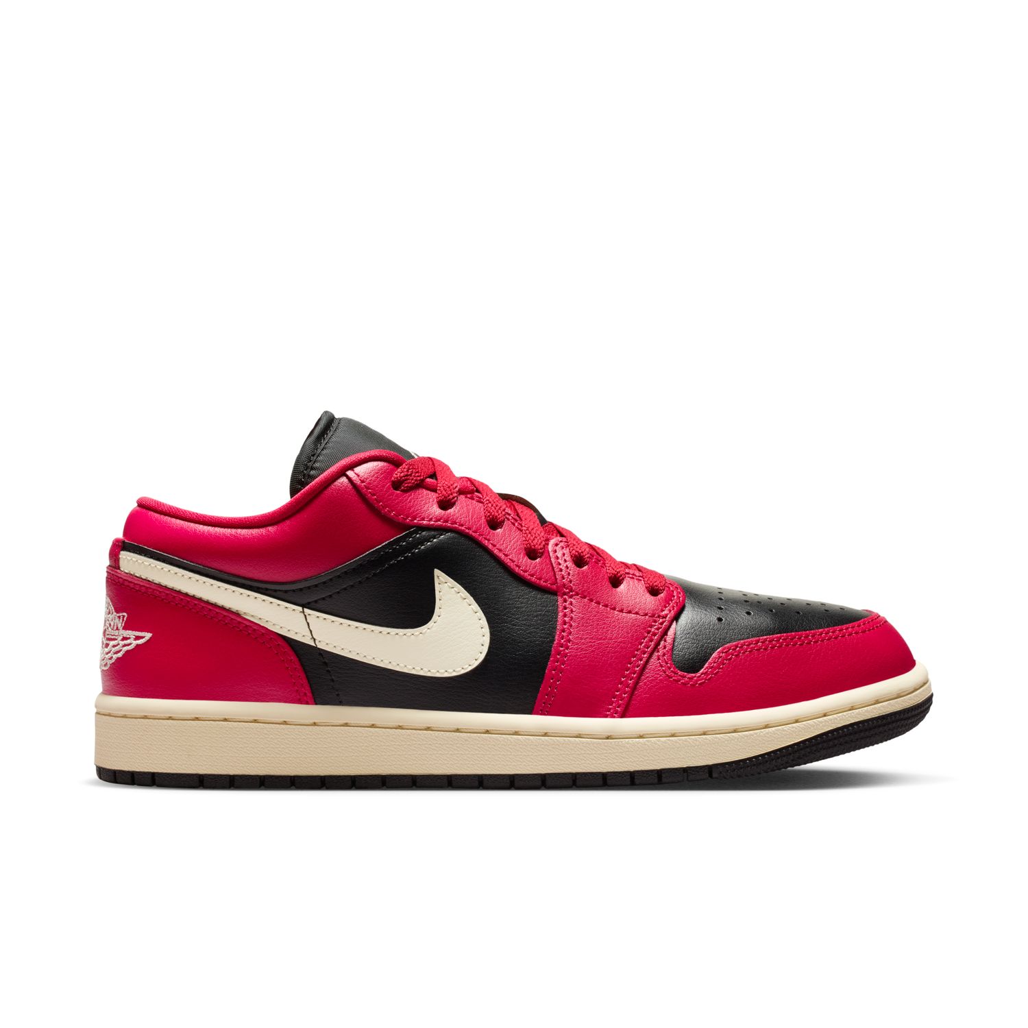 Levně Air Jordan 1 Low "Mystic Hibiscus" Wmns - Dámské - Tenisky Jordan - Červené - DC0774-605