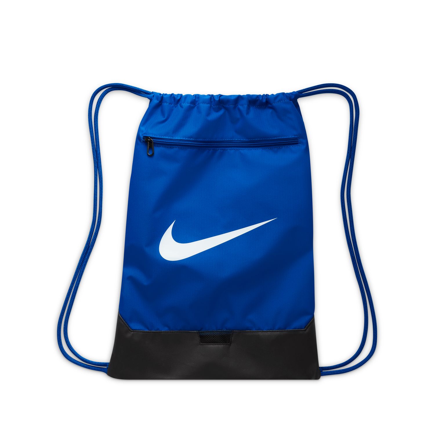Nike Brasilia 9.5 Drawstring Training Gymsack Game Royal 18L - Unisex - Vak Nike - Modré - DM3978-480 - Velikost: UNI