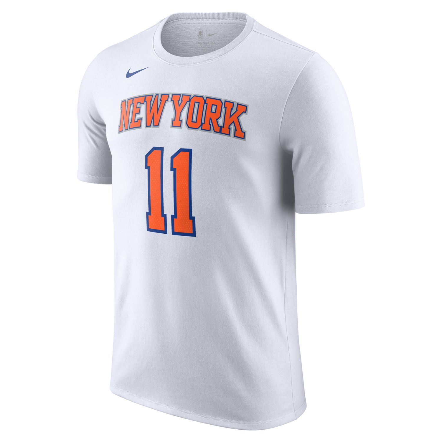 Levně Nike NBA New York Knicks Jalen Brunson Tee White - Pánské - Triko Nike - Bílé - DR6389-103