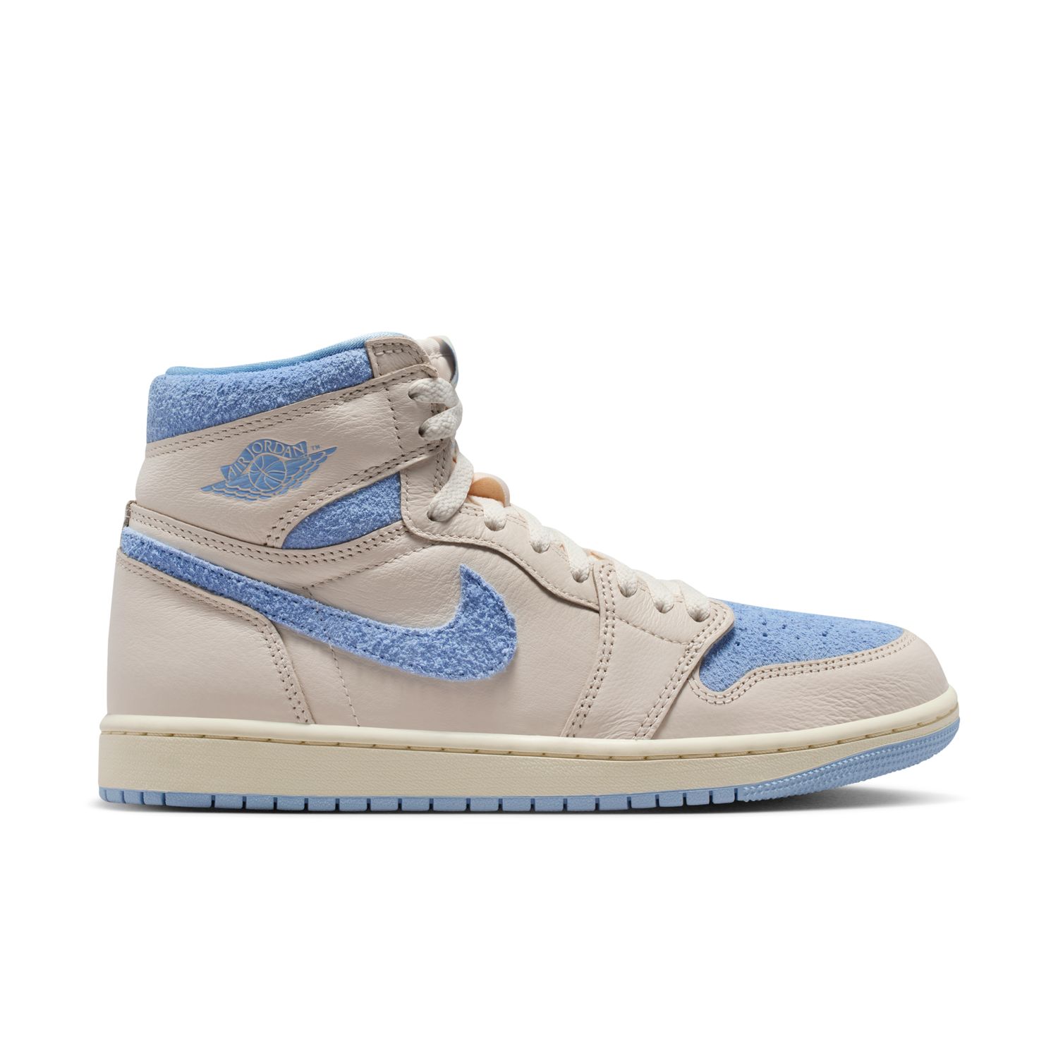 Levně Air Jordan 1 Retro High OG "Pale Ivory Psychic Blue" Wmns - Dámské - Tenisky Jordan - Bílé - FD2596-102