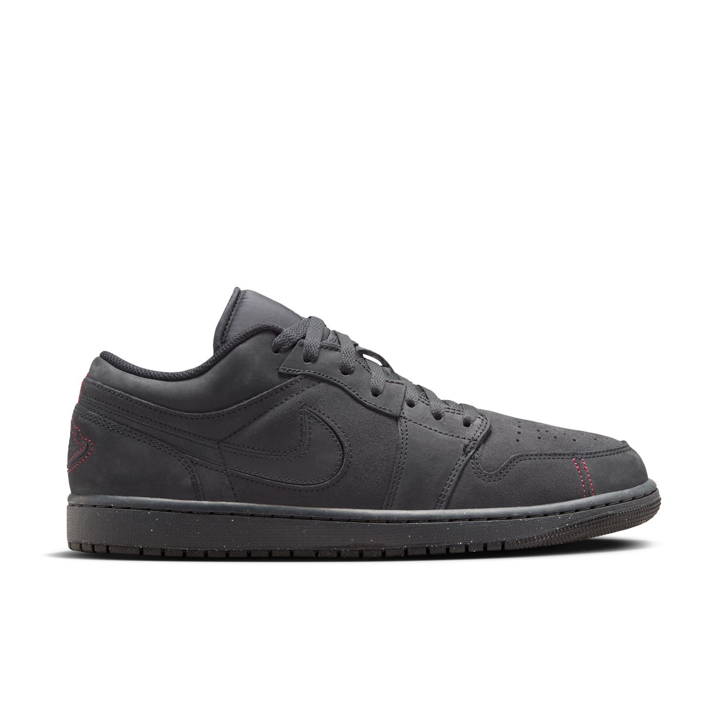 Air Jordan 1 Low SE Craft "Dark Smoke Grey" - Pánské - Tenisky Jordan - Černé - FD8635-001 - Velikost: 41