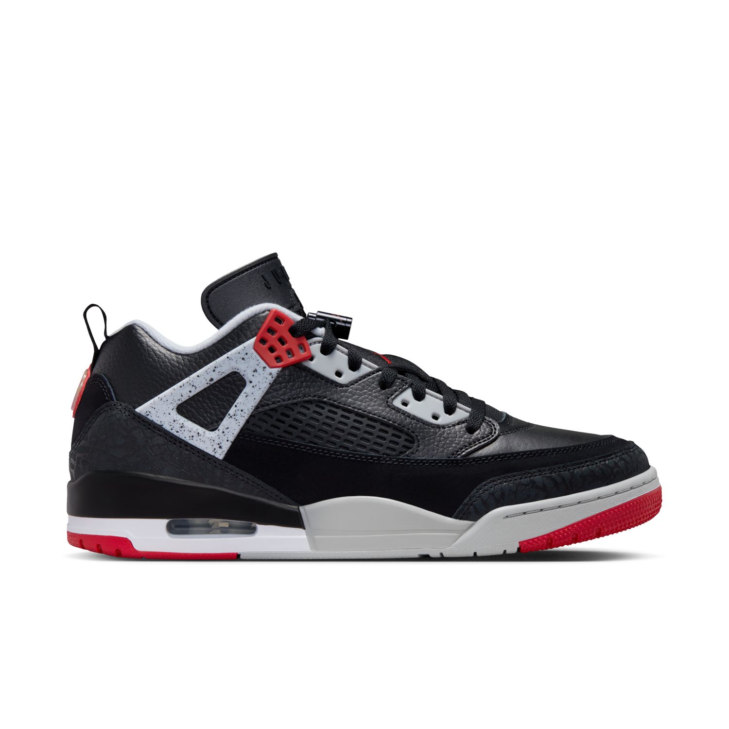 Air Jordan Spizike Low "Black Cement" - Pánské - Tenisky Jordan - Černé - FQ1759-009 - Velikost: 42