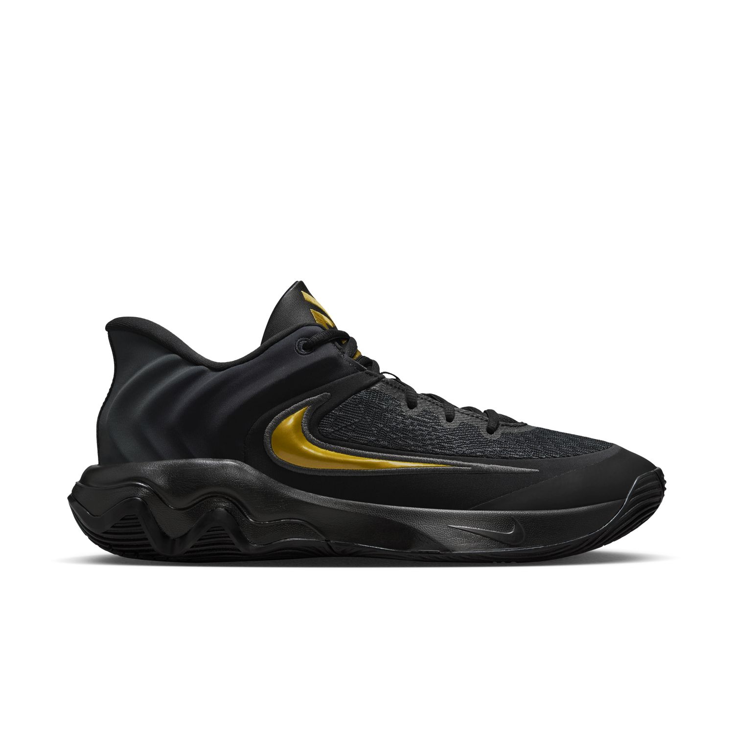 Levně Nike Giannis Immortality 4 "Black Metallic Gold" - Pánské - Tenisky Nike - Černé - FQ3680-010