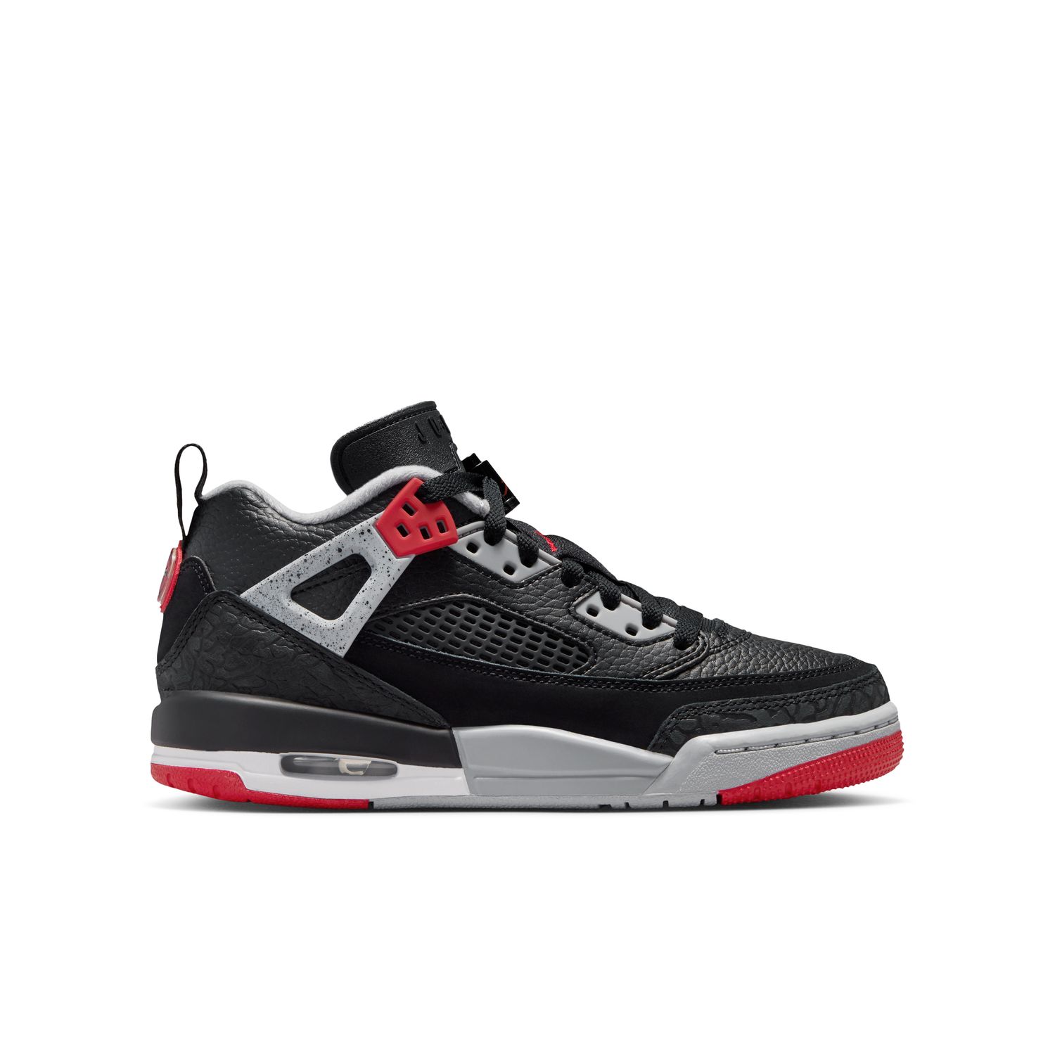 Air Jordan Spizike Low "Black Cement" (GS) - Dětské - Tenisky Jordan - Černé - FQ3950-009 - Velikost: 38.5