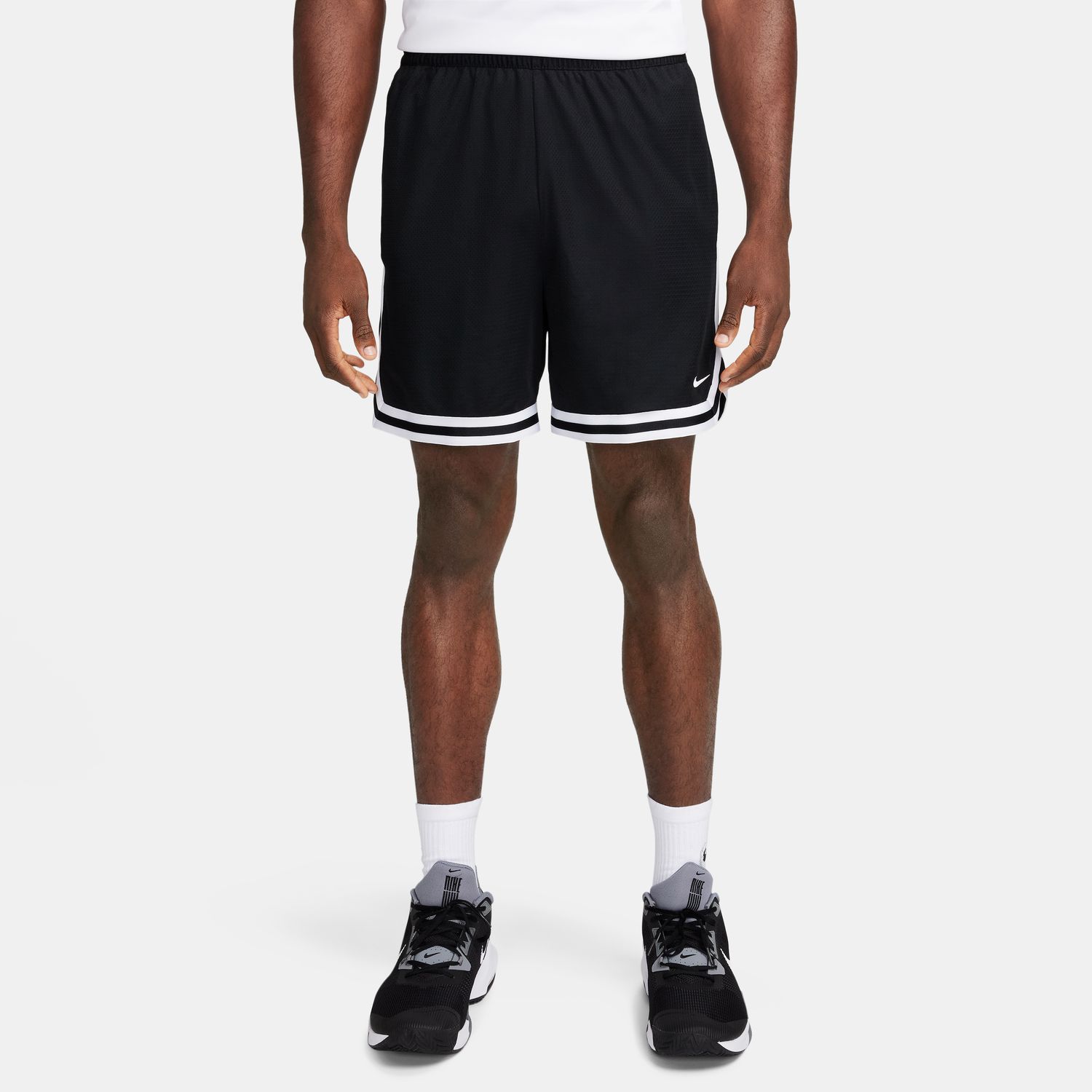Nike DNA Dri-FIT 6" Basketball Shorts Black - Pánské - Kraťasy Nike - Černé - FV4933-010 - Velikost: S