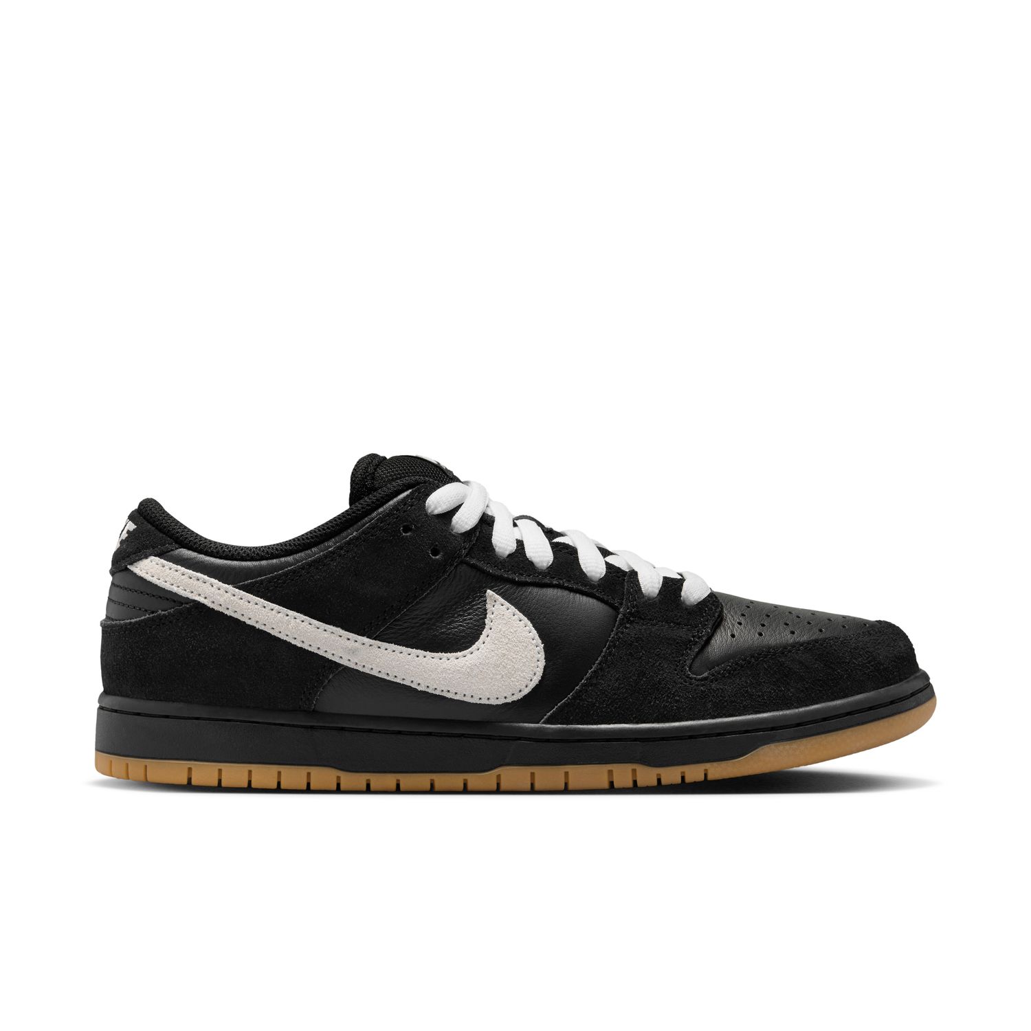 Levně Nike SB Dunk Low Pro "Black White Gum" - Pánské - Tenisky Nike - Černé - HF3704-003