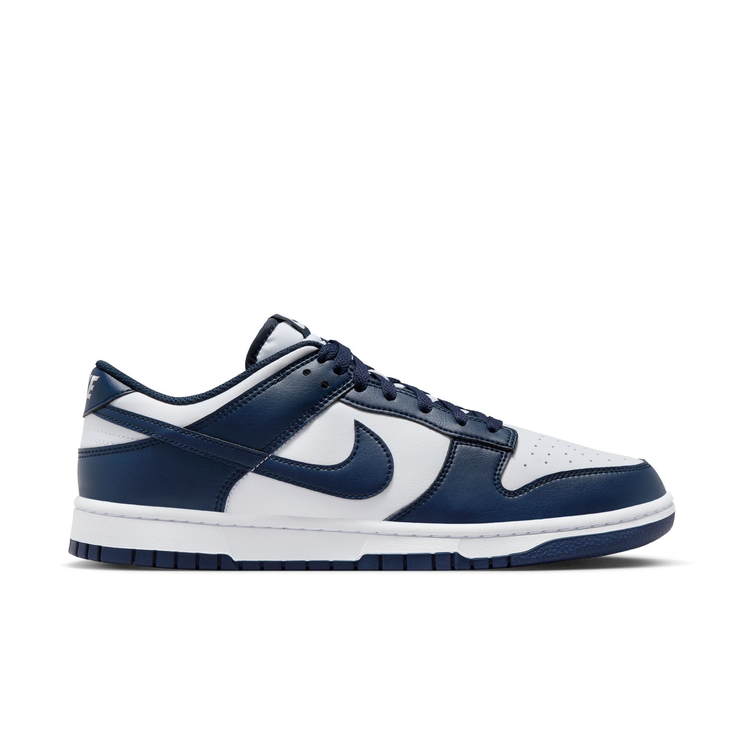 Nike Dunk Low Retro "White Midnight Navy" - Pánské - Tenisky Nike - Bílé - HF5441-107 - Velikost: 44.5