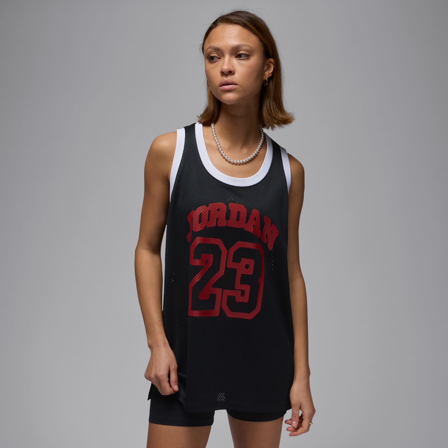 Jordan Brand Wmns Jersey Black - Dámské - Dres Jordan - Černé - HJ0044-010 - Velikost: XL