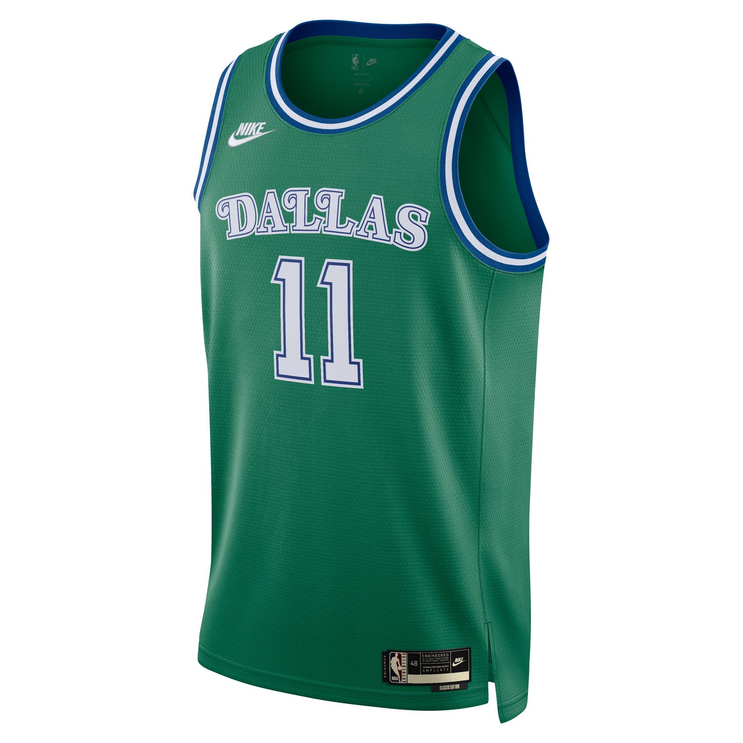 Nike Dri-FIT NBA Dallas Mavericks 2025/26 Hardwood Classics Swingman Jersey - Pánské - Dres Nike - Zelené - HM4775-313 - Velikost: S