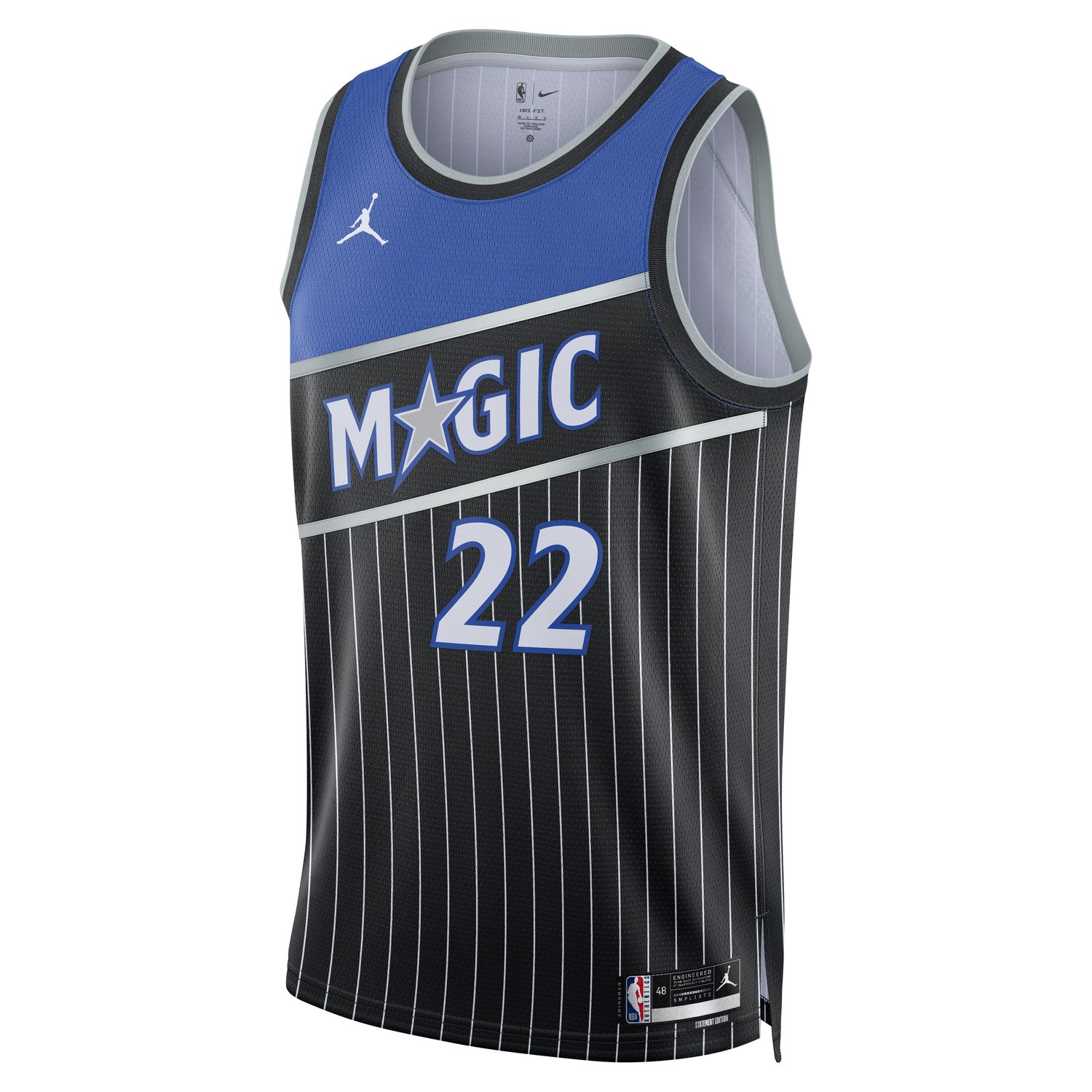 Levně Jordan Dri-FIT NBA Orlando Magic 2025/26 Statement Edition Swingman Jersey - Pánské - Dres Jordan - Černé - HM4880-011