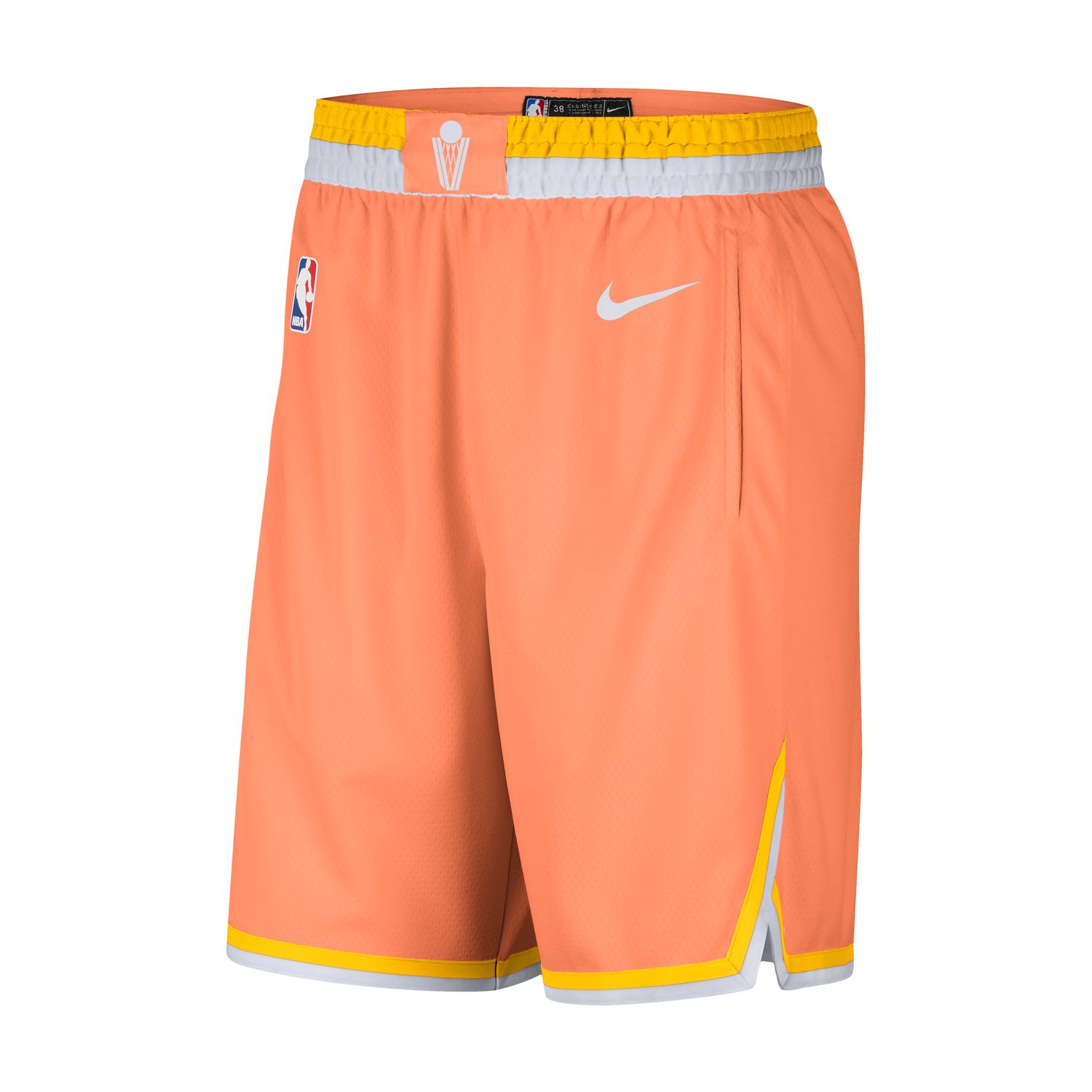 Nike Cleveland Cavalers Dri-FIT Swingman Shorts - Pánské - Kraťasy Nike - Oranžové - HM6032-835 - Velikost: S