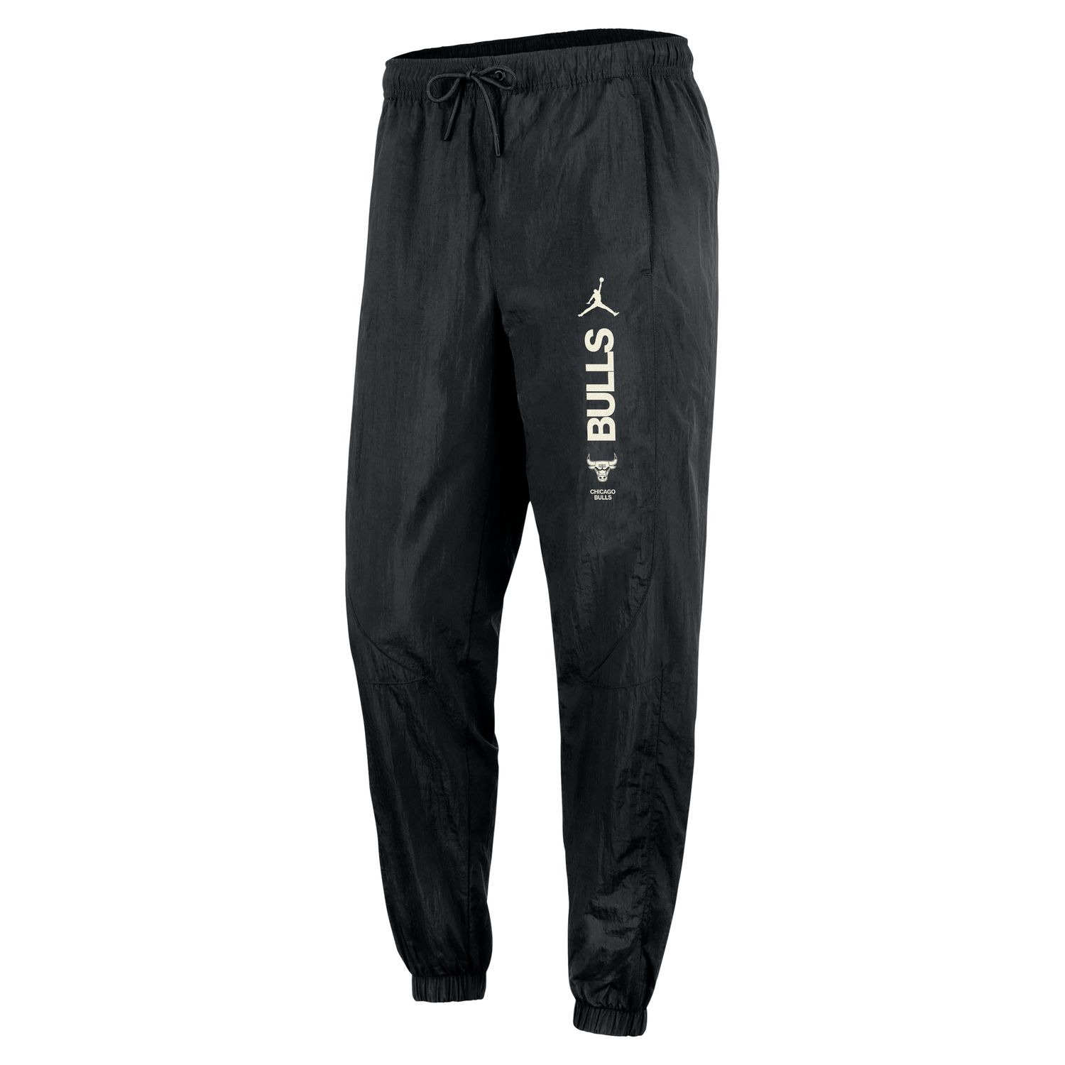 Jordan JAM NBA Chicago Bulls 2025/26 Pants - Pánské - Kalhoty Jordan - Černé - HM8637-010 - Velikost: M