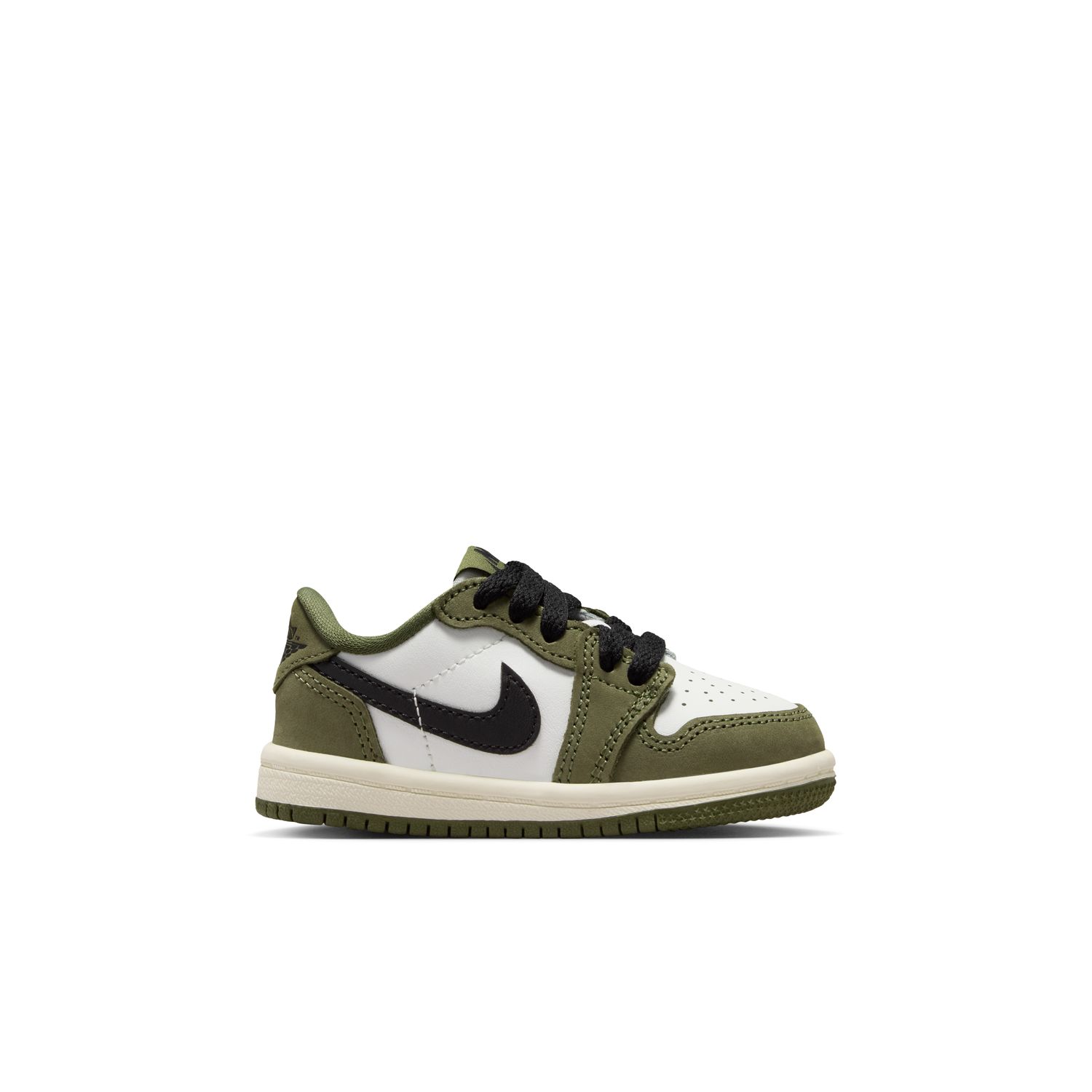 Air Jordan 1 Retro Low "Medium Olive" (TD) - Dětské - Tenisky Jordan - Hnědé - HQ6997-200 - Velikost: 21