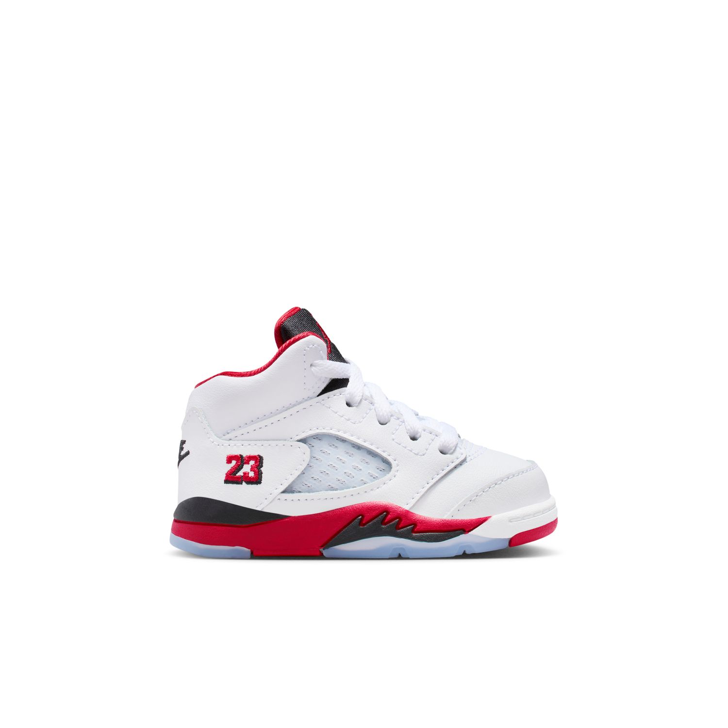 Air Jordan 5 Retro OG "Fire Red" (TD) - Dětské - Tenisky Jordan - Bílé - HQ7981-101 - Velikost: 21