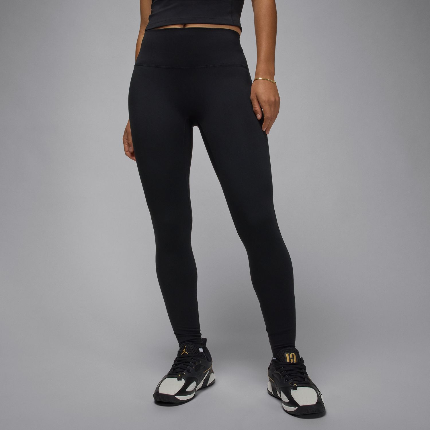 Jordan Sport Wmns Dri-FIT High-Waisted Leggings - Dámské - Legíny Jordan - Černé - HQ8912-010 - Velikost: XS