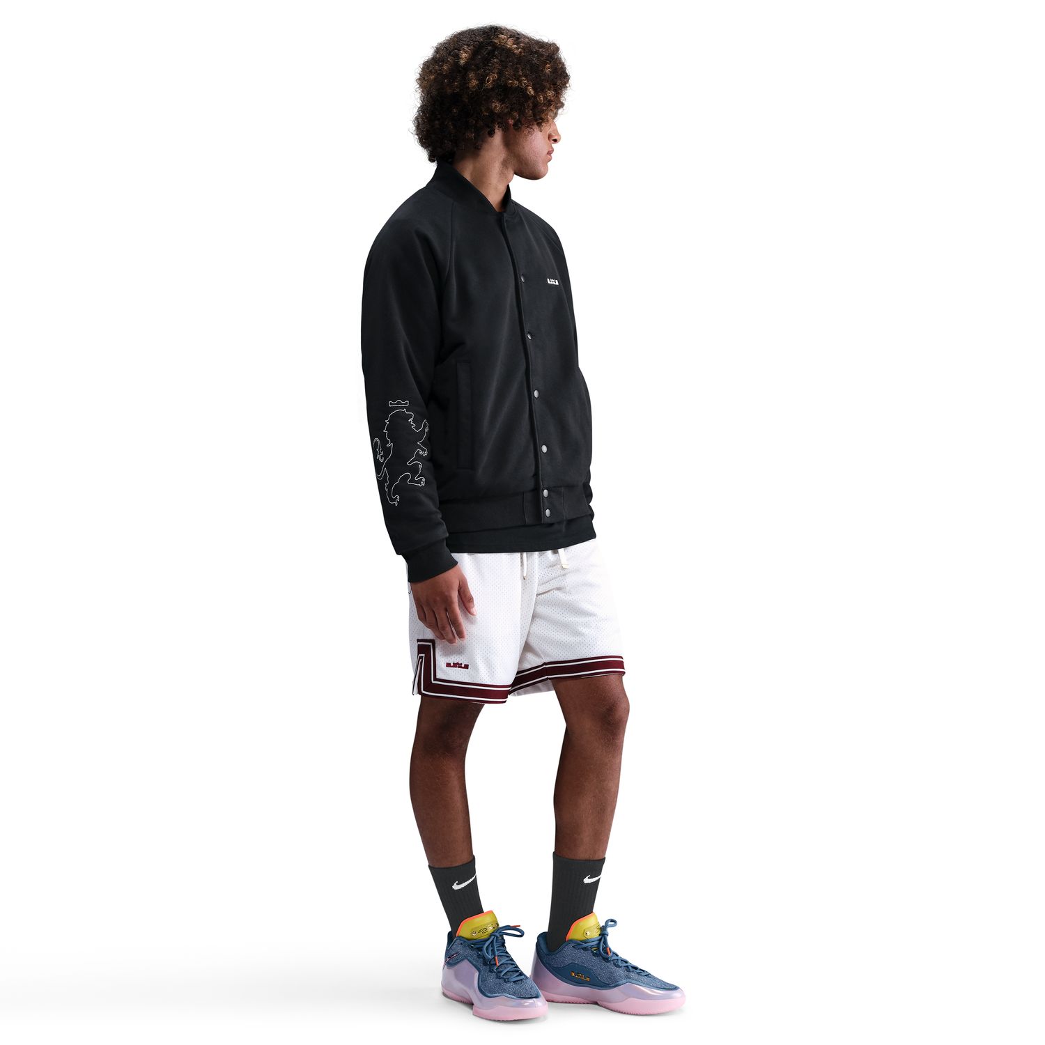 Nike Therma-FIT LeBron Standard Issue Filled Jacket Black - Pánské - Bunda Nike - Černé - HV3498-010 - Velikost: M
