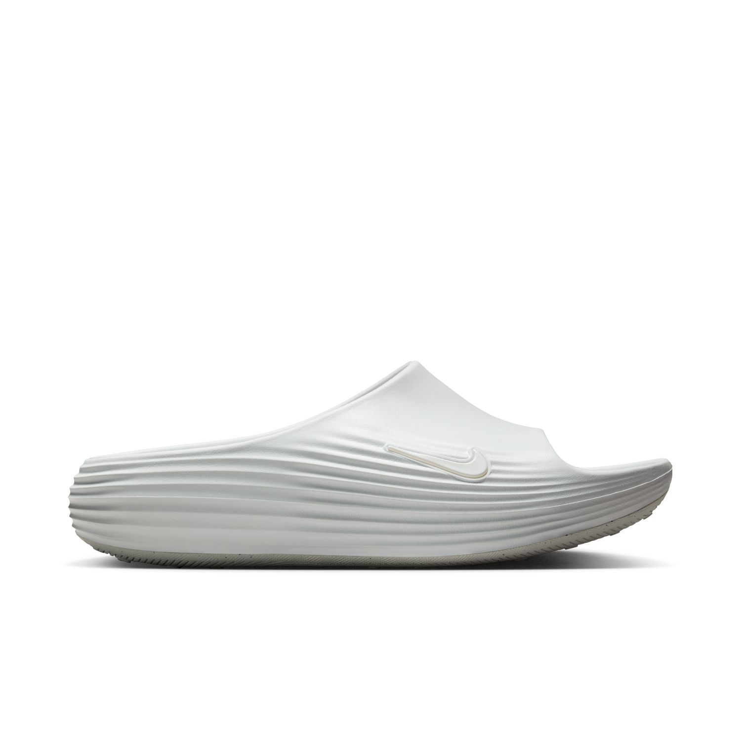 Levně Nike ReactX Rejuven8 Slides Summit White - Pánské - Pantofle Nike - Bílé - HV4479-100