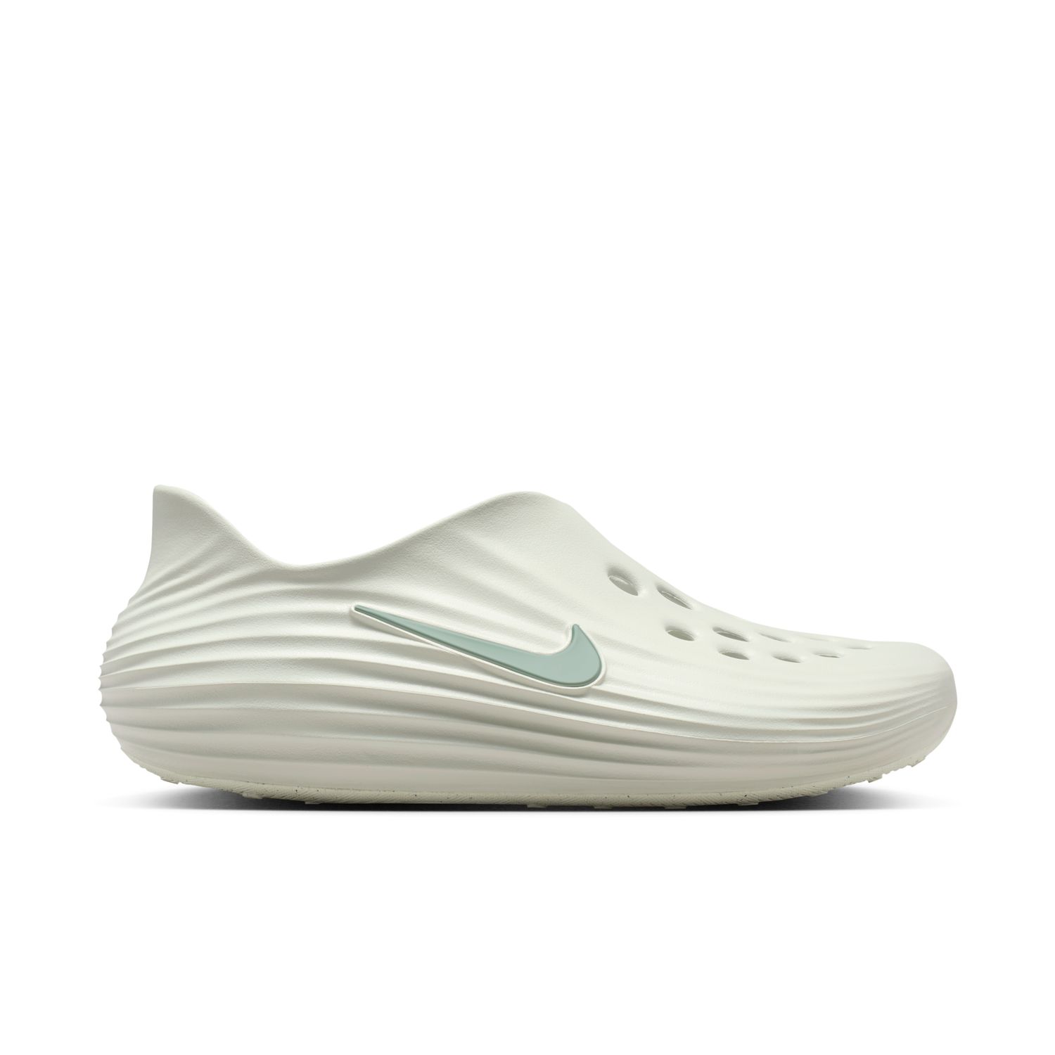 Levně Nike ReactX Rejuven8 "Spruce Aura" - Pánské - Pantofle Nike - Šedé - HV5060-005