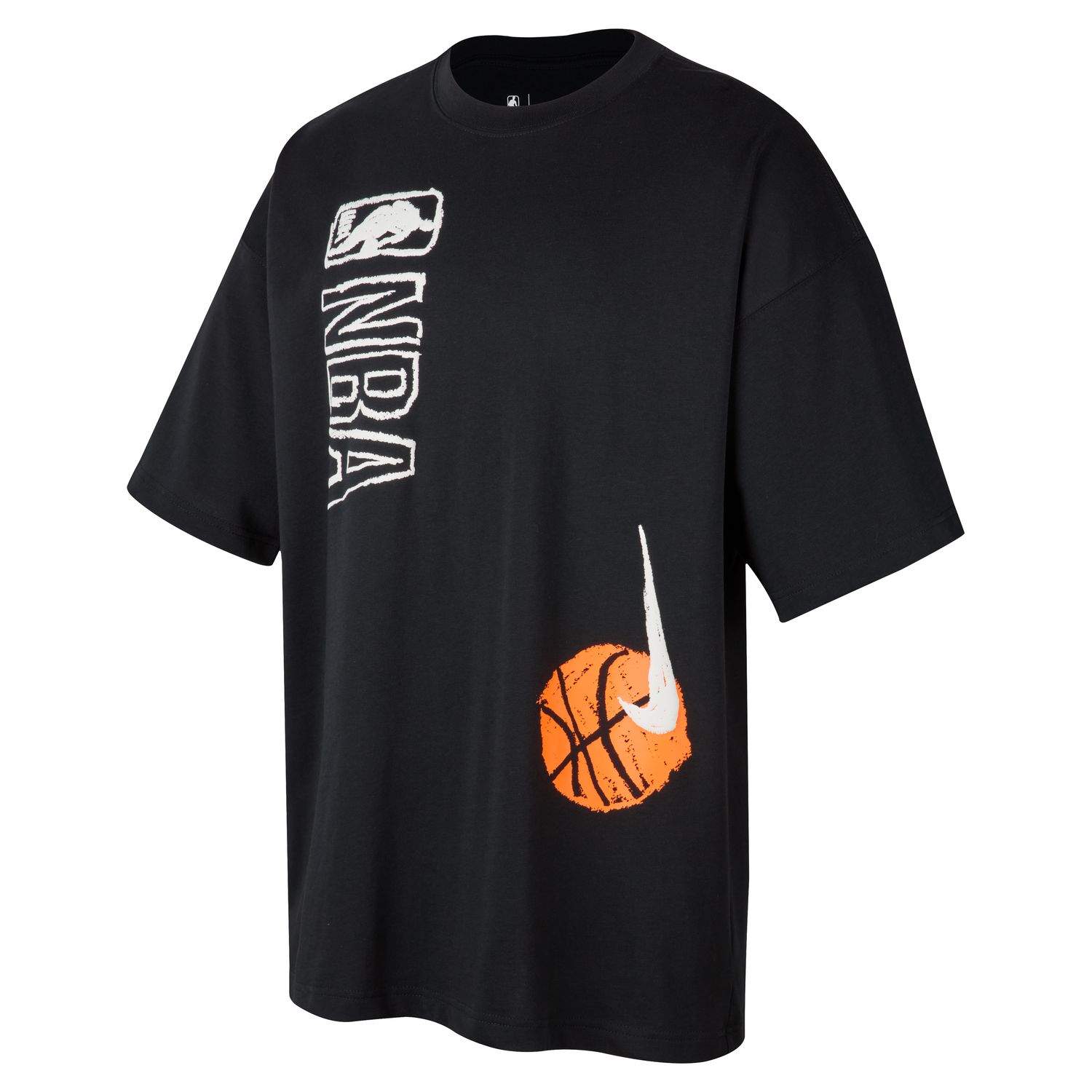 Nike NBA Max90 Team 31 Oversized Tee Black - Pánské - Triko Nike - Černé - HV6293-010 - Velikost: 2XL