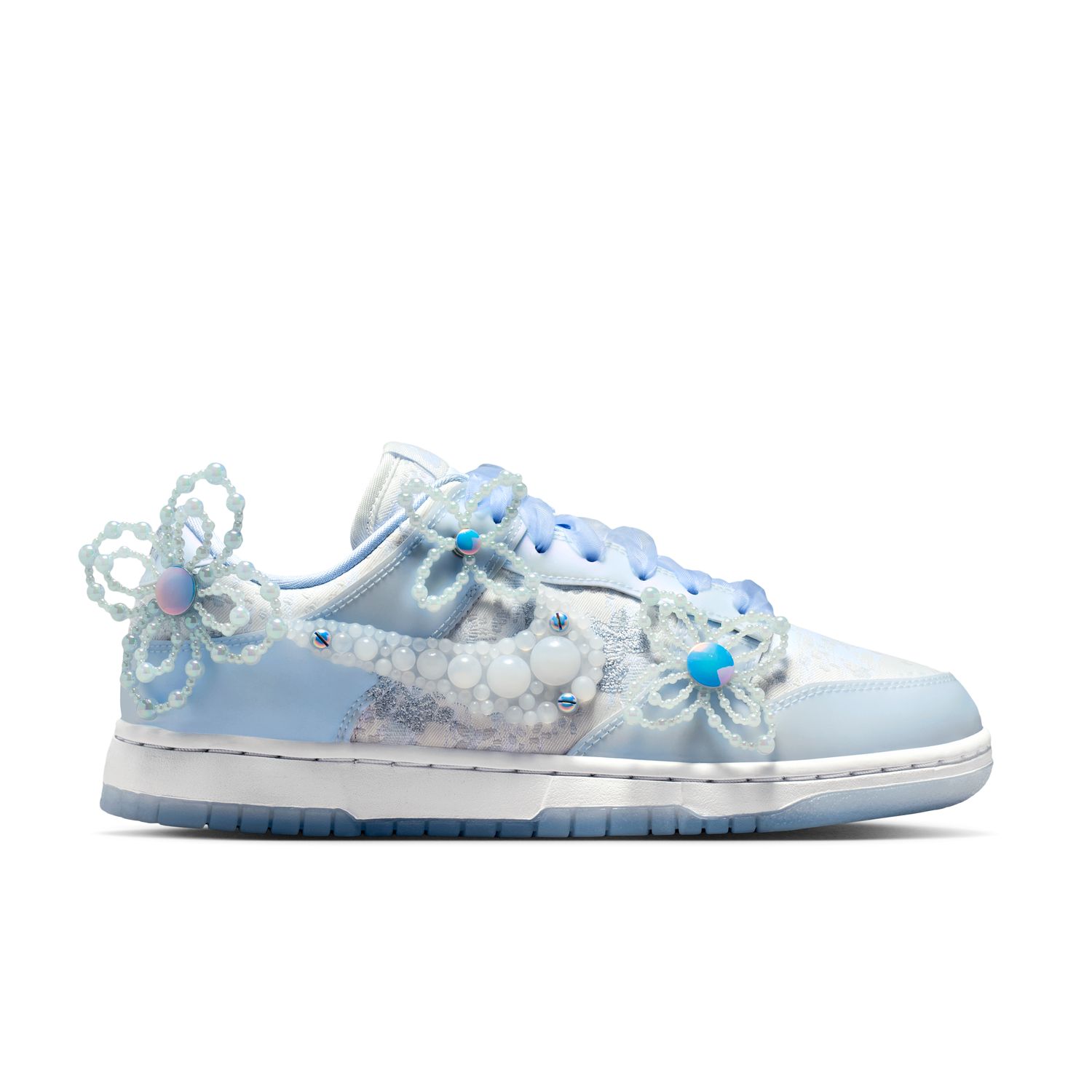 Nike Dunk Low x Susan Fang "Hydrogen Blue" Wmns - Dámské - Tenisky Nike - Modré - HV8575-100 - Velikost: 44.5