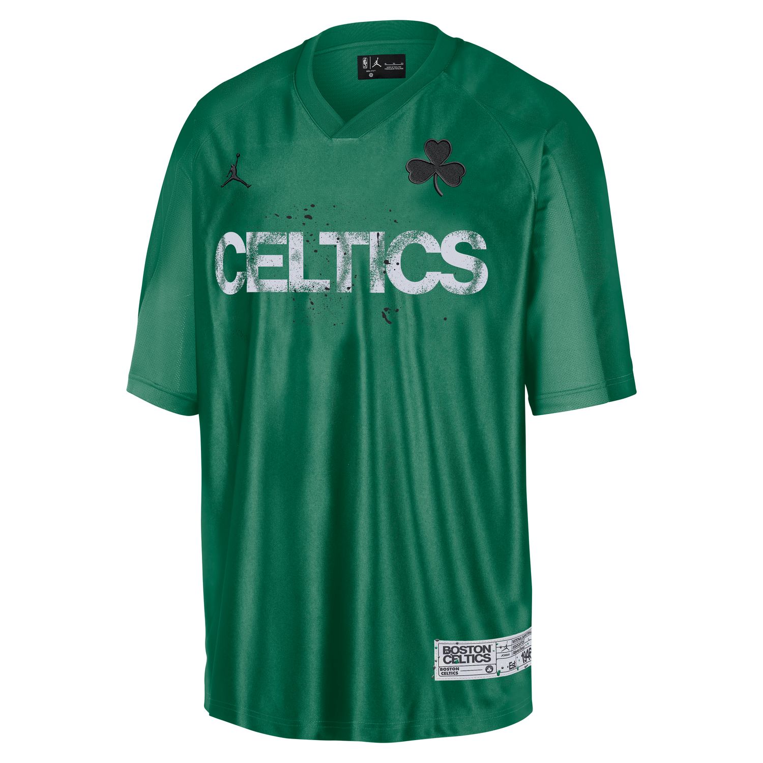 Jordan Dri-FIT Boston Celtics MVP Tee - Pánské - Triko Jordan - Zelené - HV9726-312 - Velikost: L