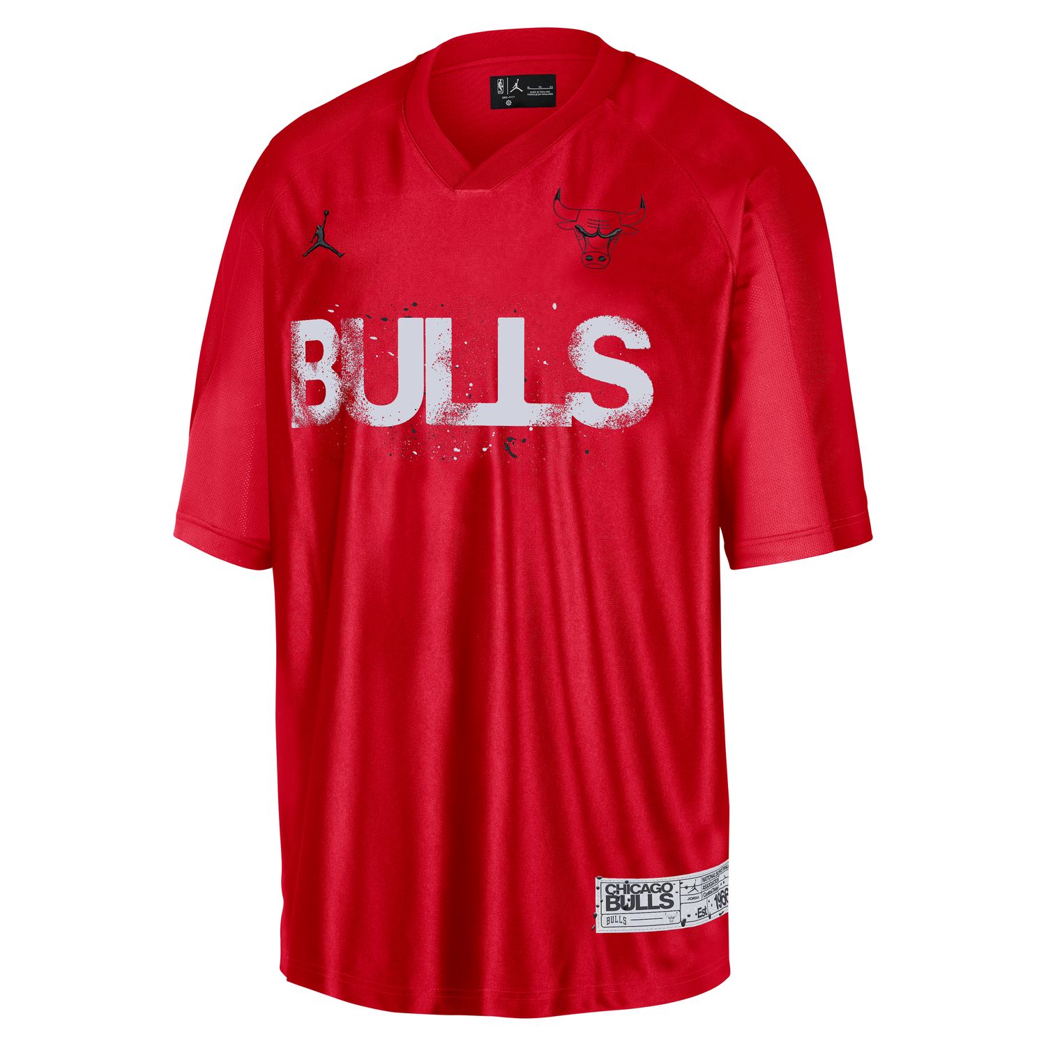 Jordan Dri-FIT MVP Chicago Bulls Tee University Red - Pánské - Triko Jordan - Červené - HV9731-657 - Velikost: XL
