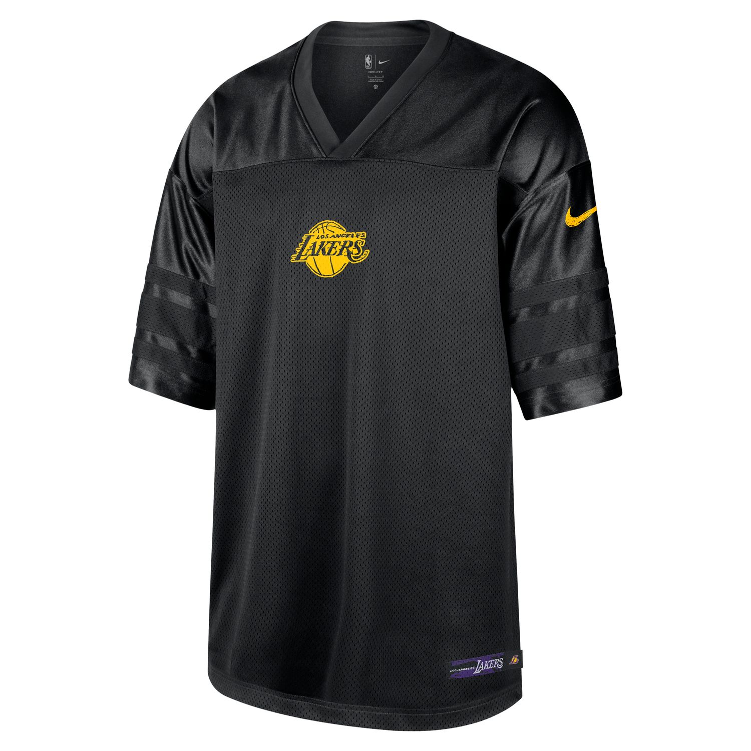 Nike Dri-FIT NBA Los Angeles Lakers Courtside Jersey Black - Pánské - Dres Nike - Černé - IB0023-010 - Velikost: L