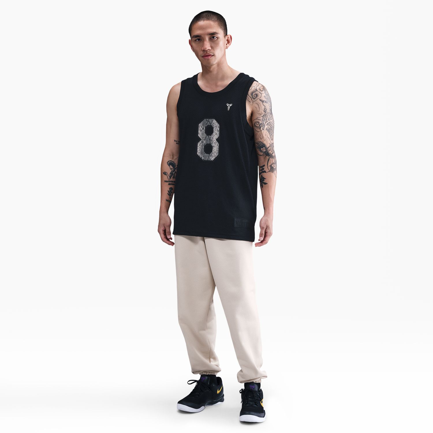 Nike Kobe Basketball Jersey Black - Pánské - Dres Nike - Černé - IB2711-010 - Velikost: S