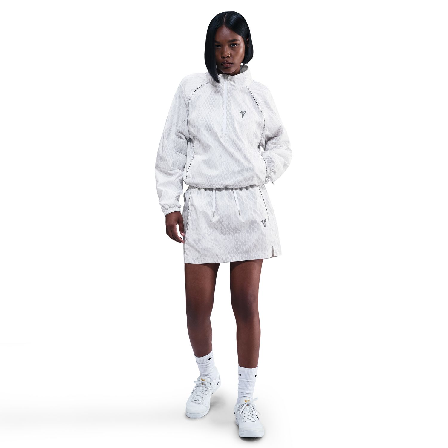 Nike Kobe Wmns Lightweight Woven Jacket White - Dámské - Bunda Nike - Bílé - IB2718-100 - Velikost: S