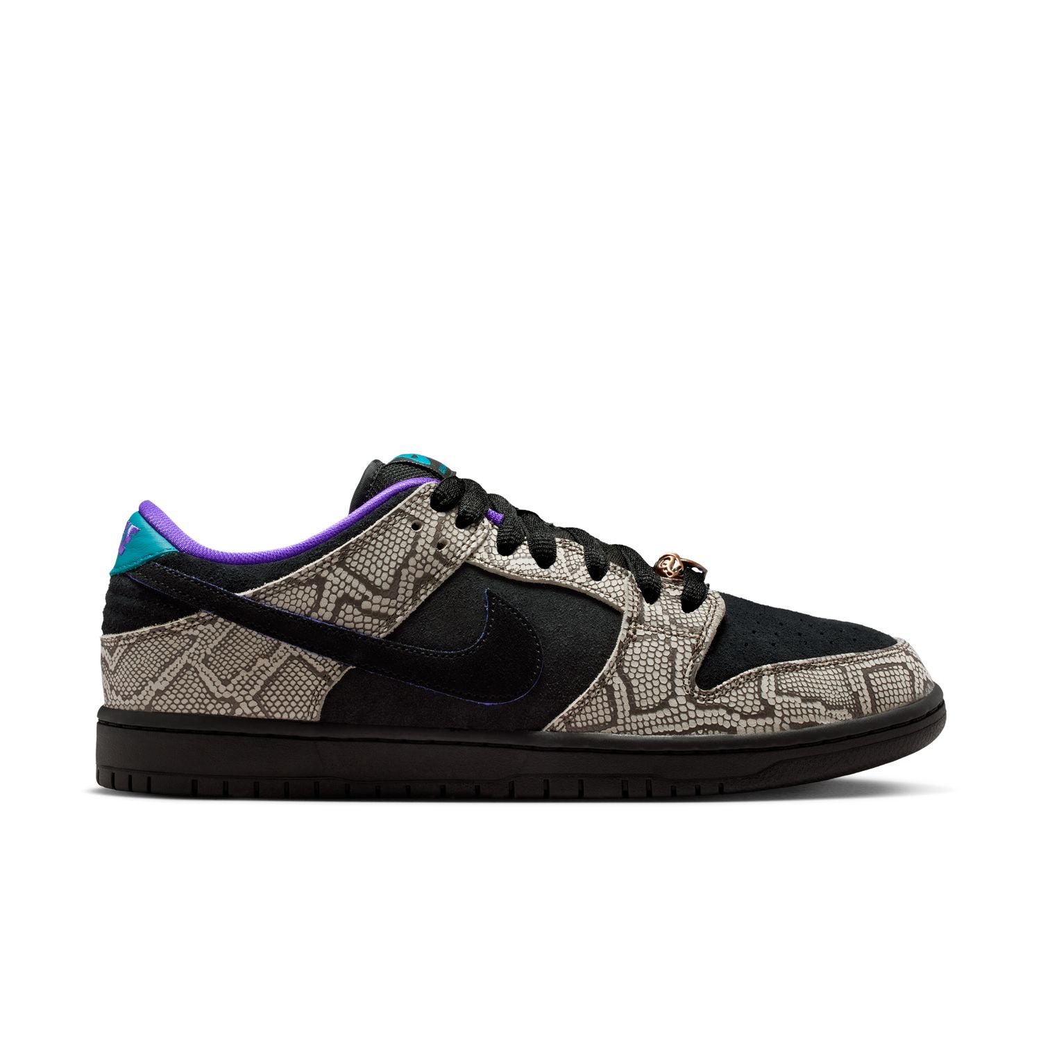 Levně Nike SB Dunk Low Pro "String" - Pánské - Tenisky Nike - Hnědé - IB6208-200