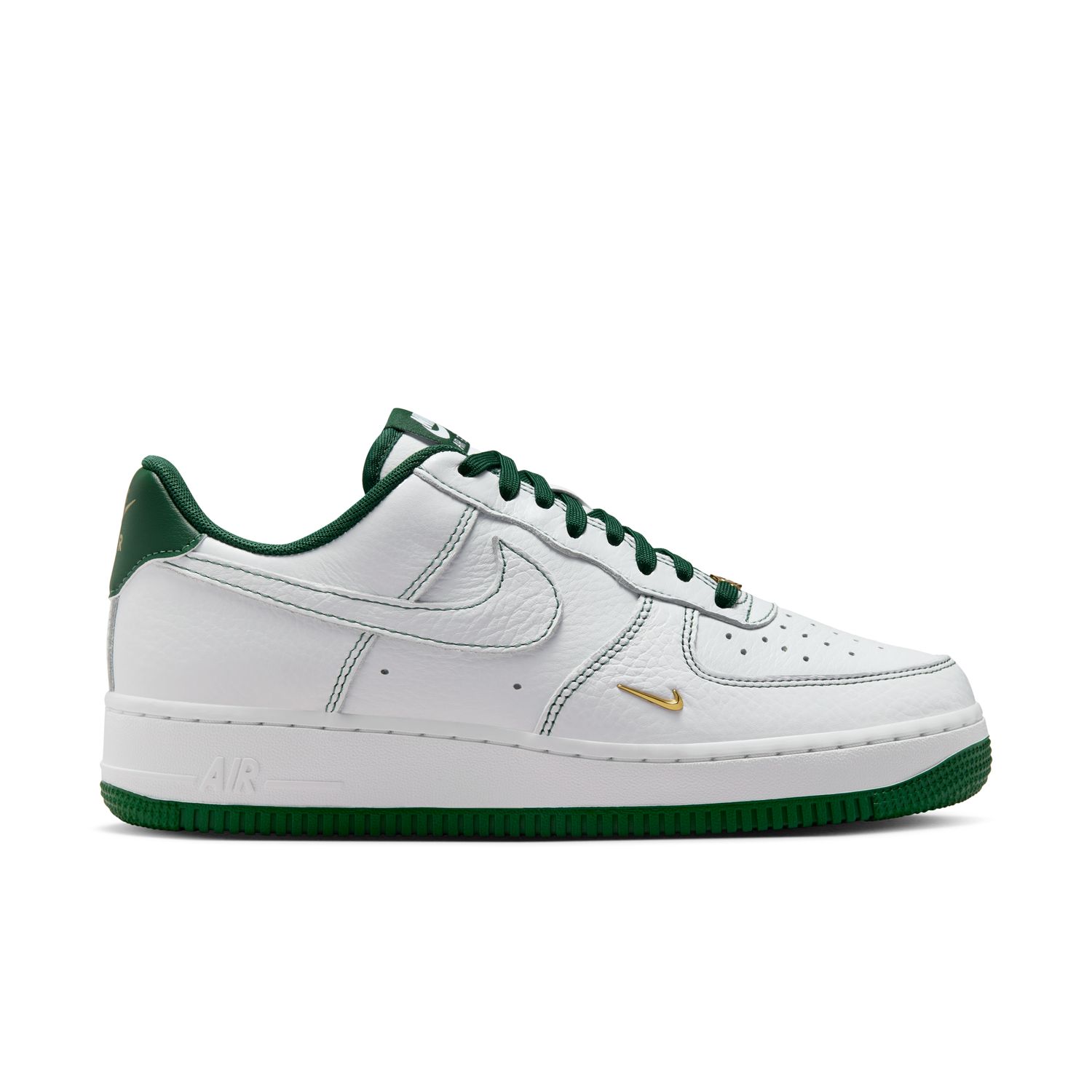 Nike Air Force 1 '07 Mini Jewel "White Gorge Green" Wmns - Dámské - Tenisky Nike - Bílé - IB6543-102 - Velikost: 36