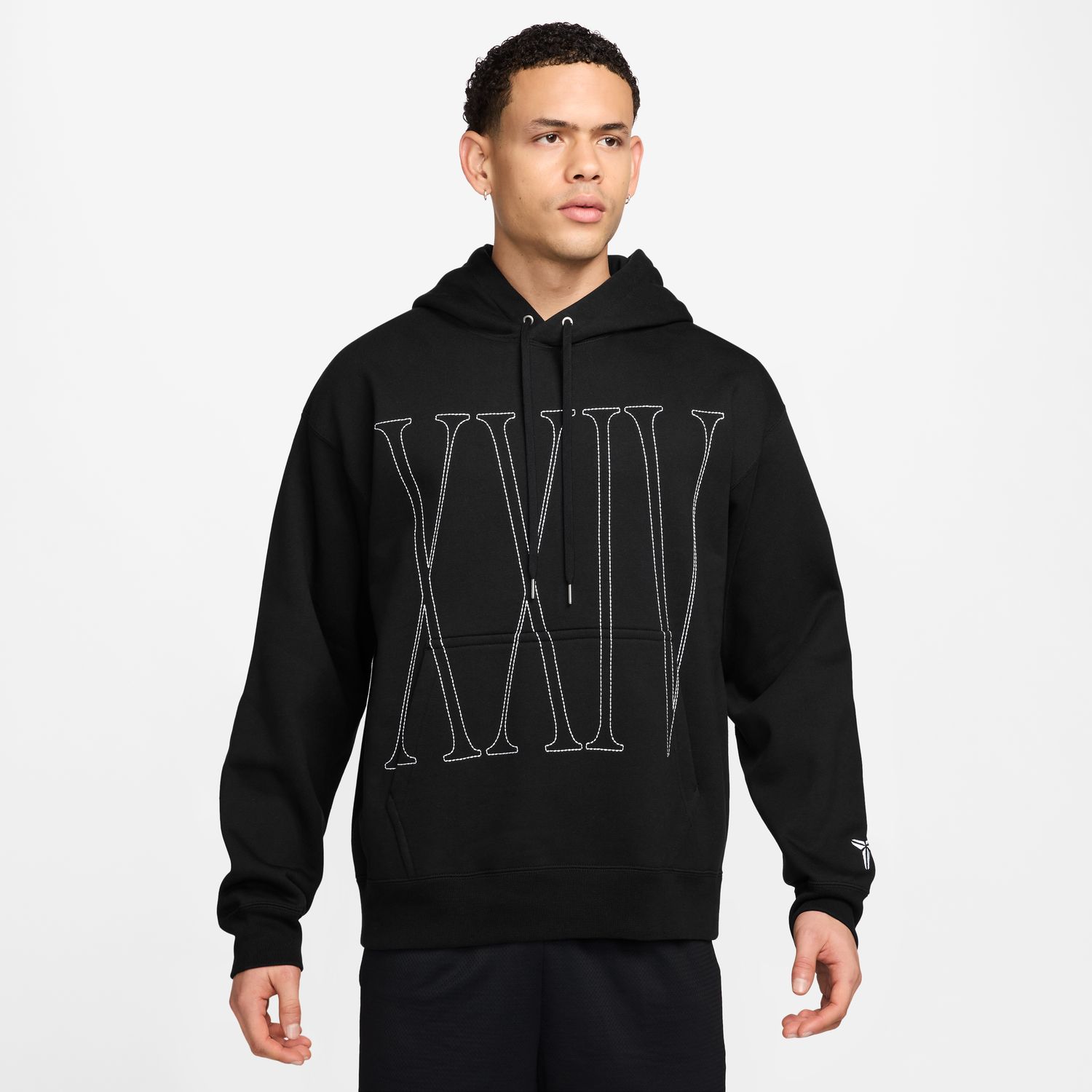 Nike Kobe Pullover Basketball Hoodie Black - Pánské - Mikina Nike - Černé - IB7087-010 - Velikost: L