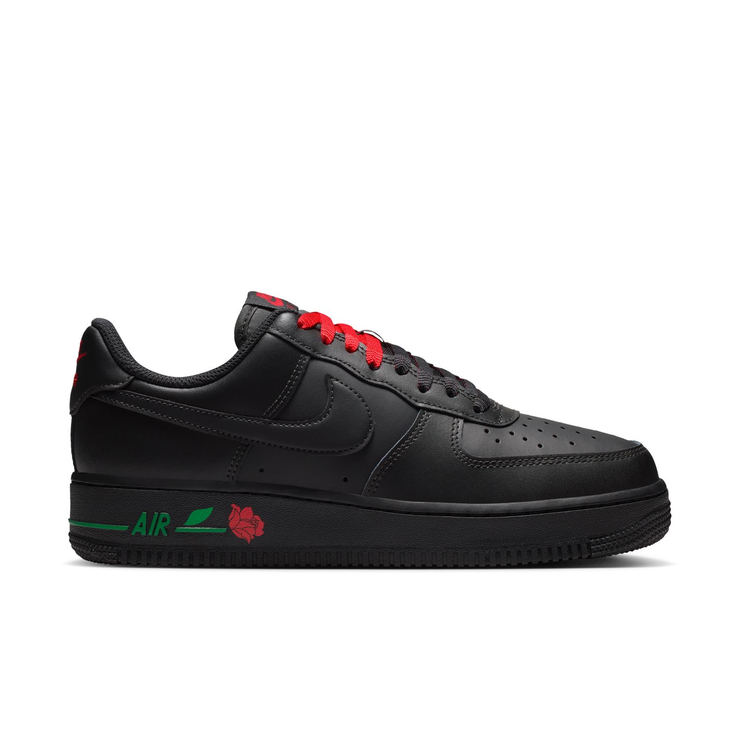 Levně Nike Air Force 1 '07 SE "Black Sport Red" Wmns - Dámské - Tenisky Nike - Černé - IF0498-001