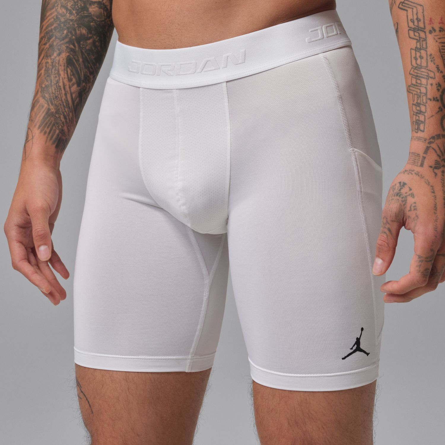 Jordan Sport Essentials Dri-FIT Shorts White - Pánské - Kraťasy Jordan - Bílé - IF0897-100 - Velikost: S