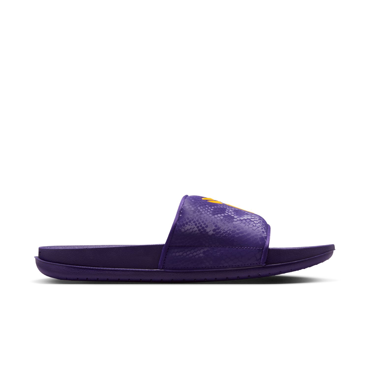 Nike Kobe Offcourt "Purple University Gold" Slides - Pánské - Tenisky Nike - Fialové - IF2870-500 - Velikost: 41