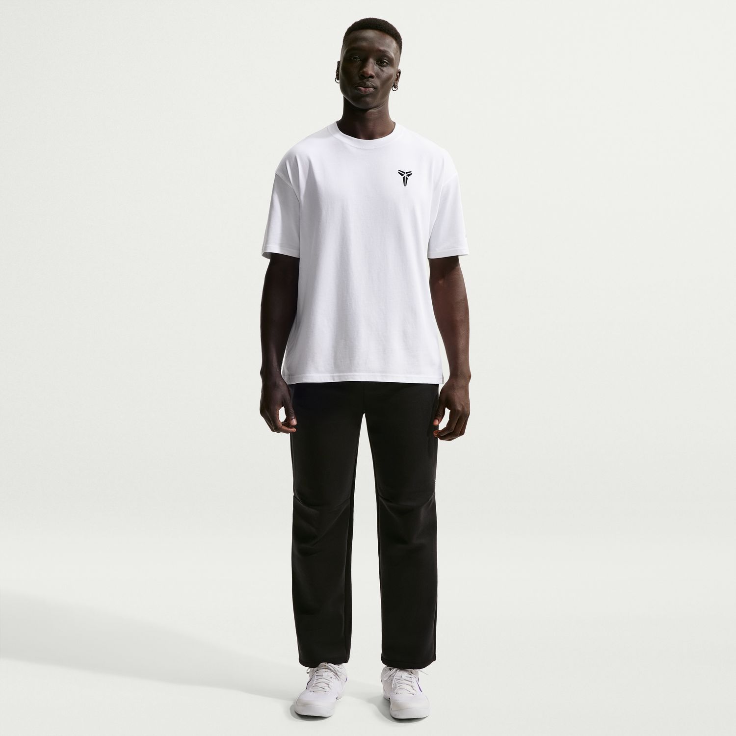 Levně Nike Dri-FIT Kobe Fleece Basketball Pants Black - Pánské - Kalhoty Nike - Černé - IF4912-010